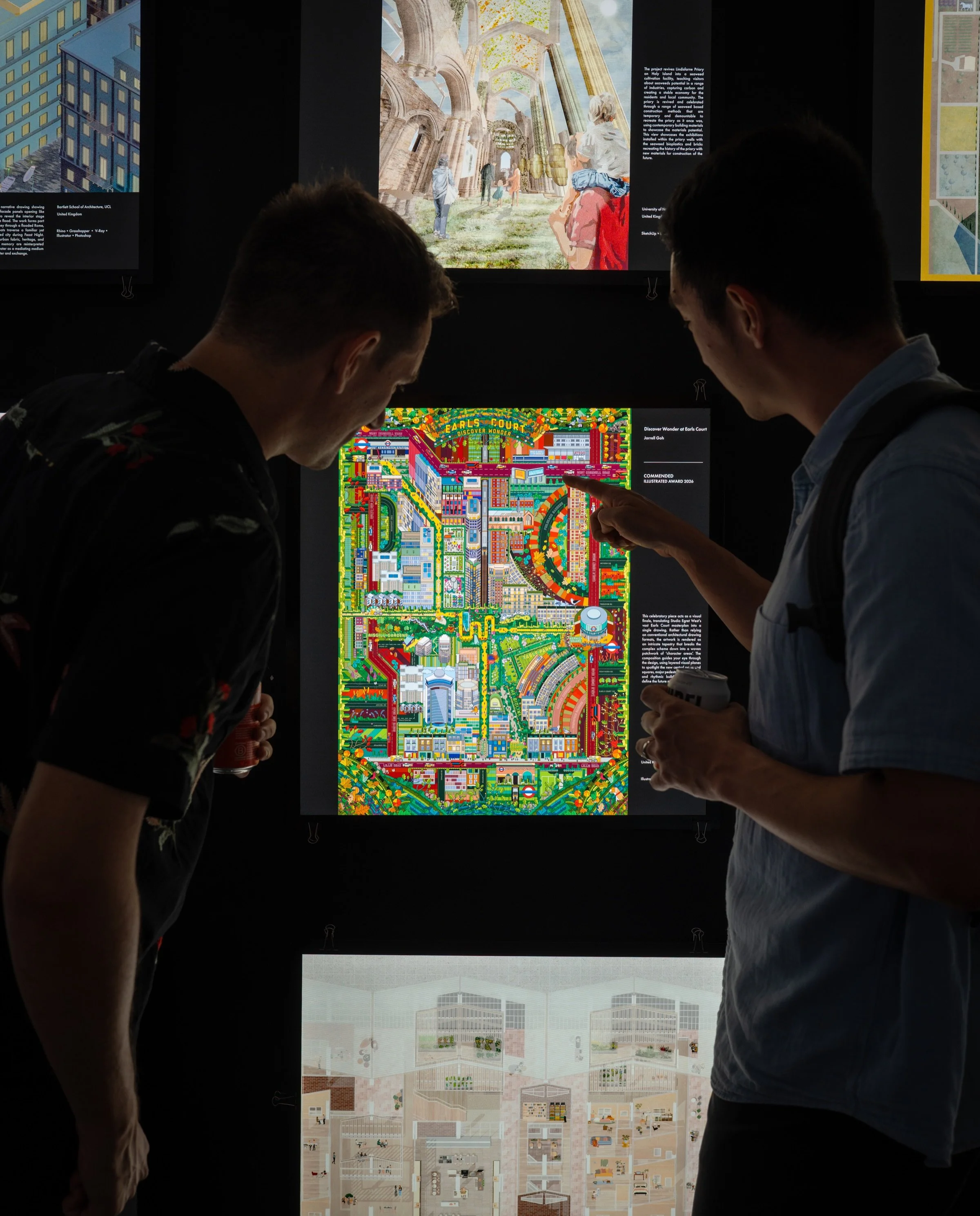 My drawing of Earls Court has been awarded a Commended prize at the London Creates: Drawing of the Year Awards! 🤩

The illustration showcases the complex new masterplan, architecture and landscape design of Earls Court, all distilled into a single d