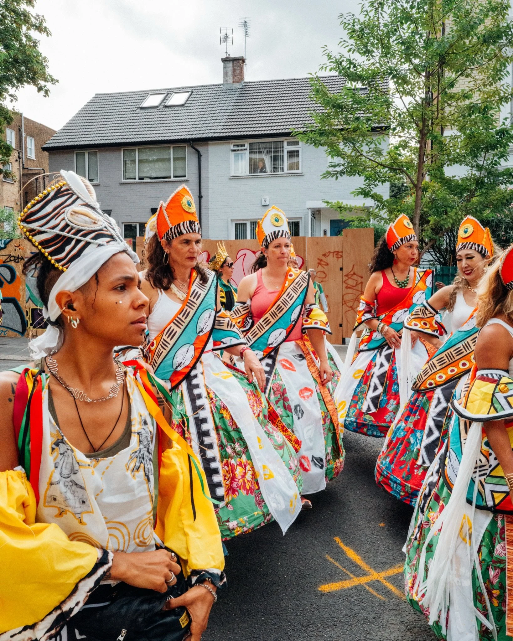 Glimpses of Notting Hill Carnival 2026. Spent some time exploring the preparation for Sunday&rsquo;s Children&rsquo;s Day Parade, before the floats started on their route. So much to see and photograph around every corner! (Had some awesome jerk chic
