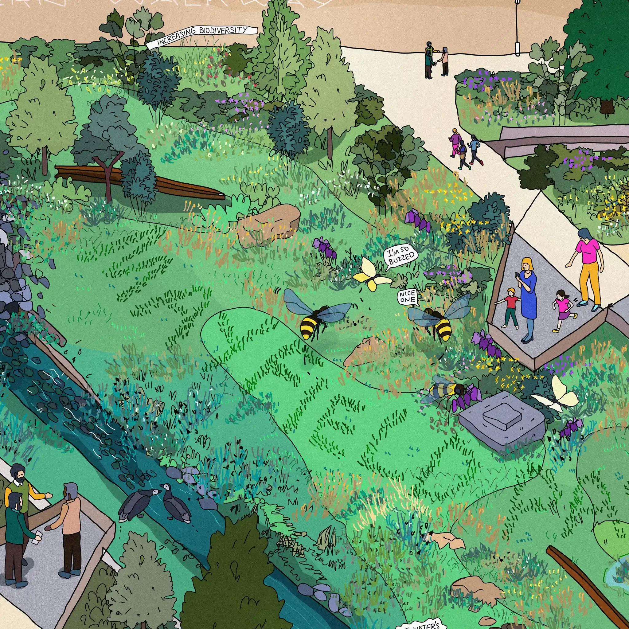 Manchester Mayfield Park Architecture_Artist Impression Drawing_Fuzzyzebra (8).webp