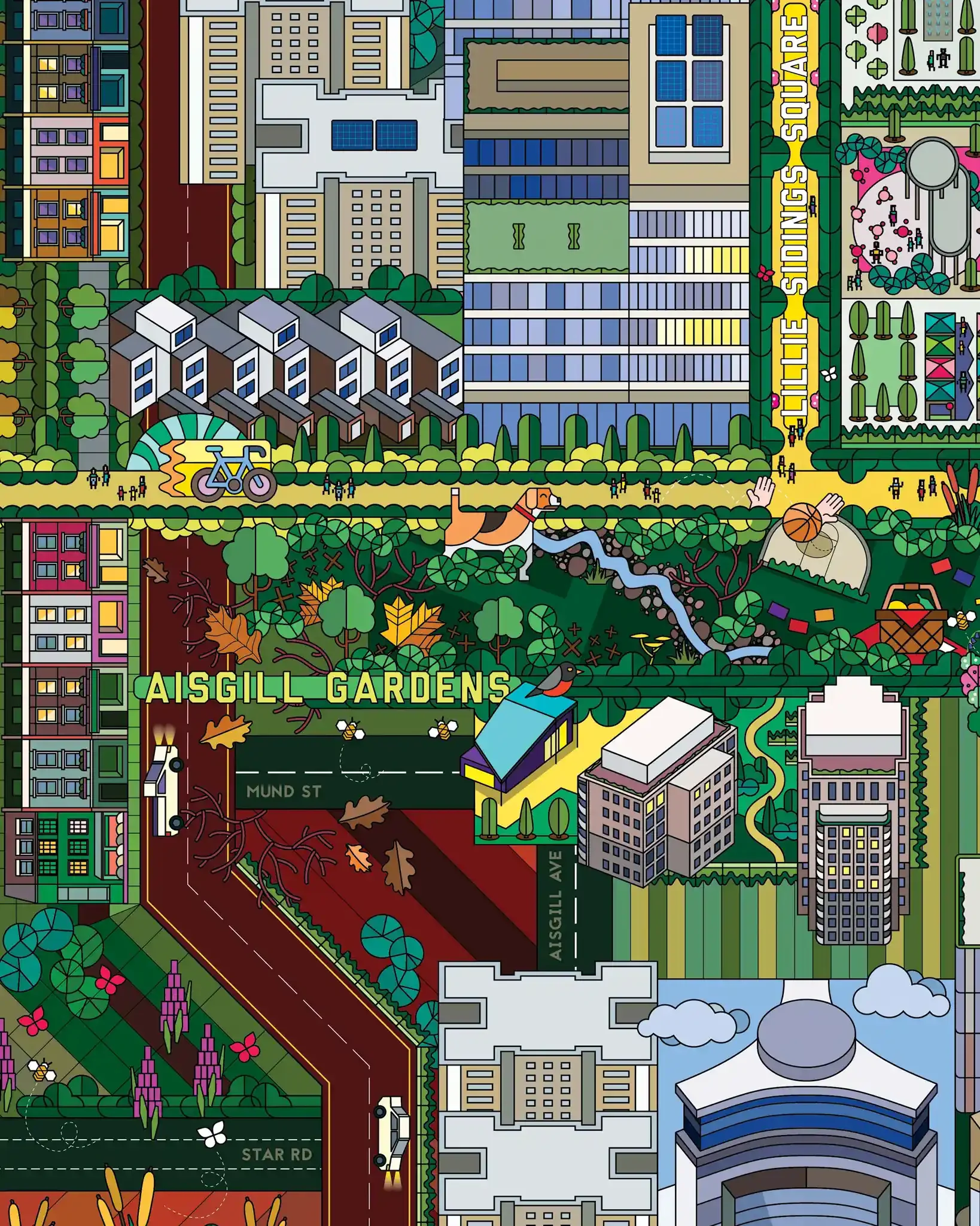Earls Court Illustrated Masterplan Tapestry_Crop 4.webp