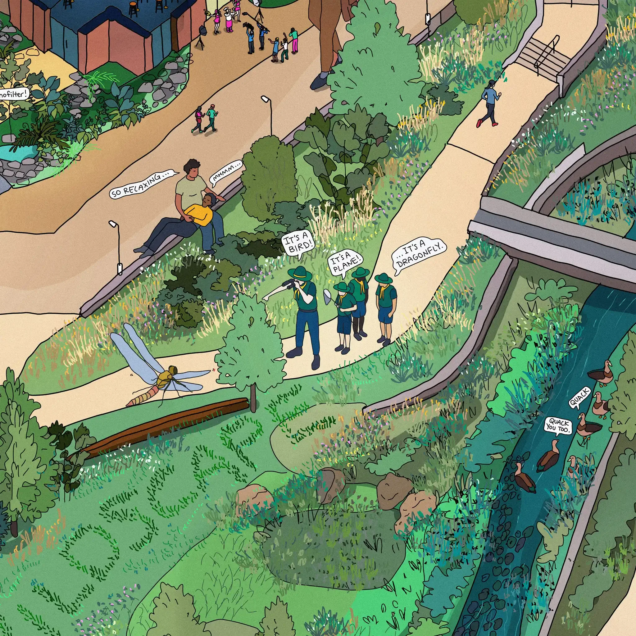 Manchester Mayfield Park Architecture_Artist Impression Drawing_Fuzzyzebra (7).webp