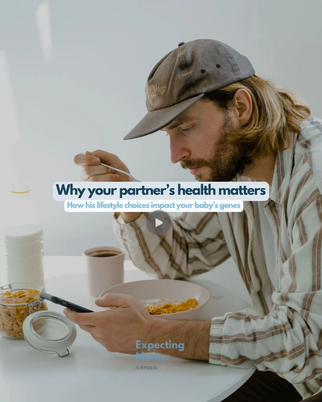 Your partner's health in preconception | expecting mums australia