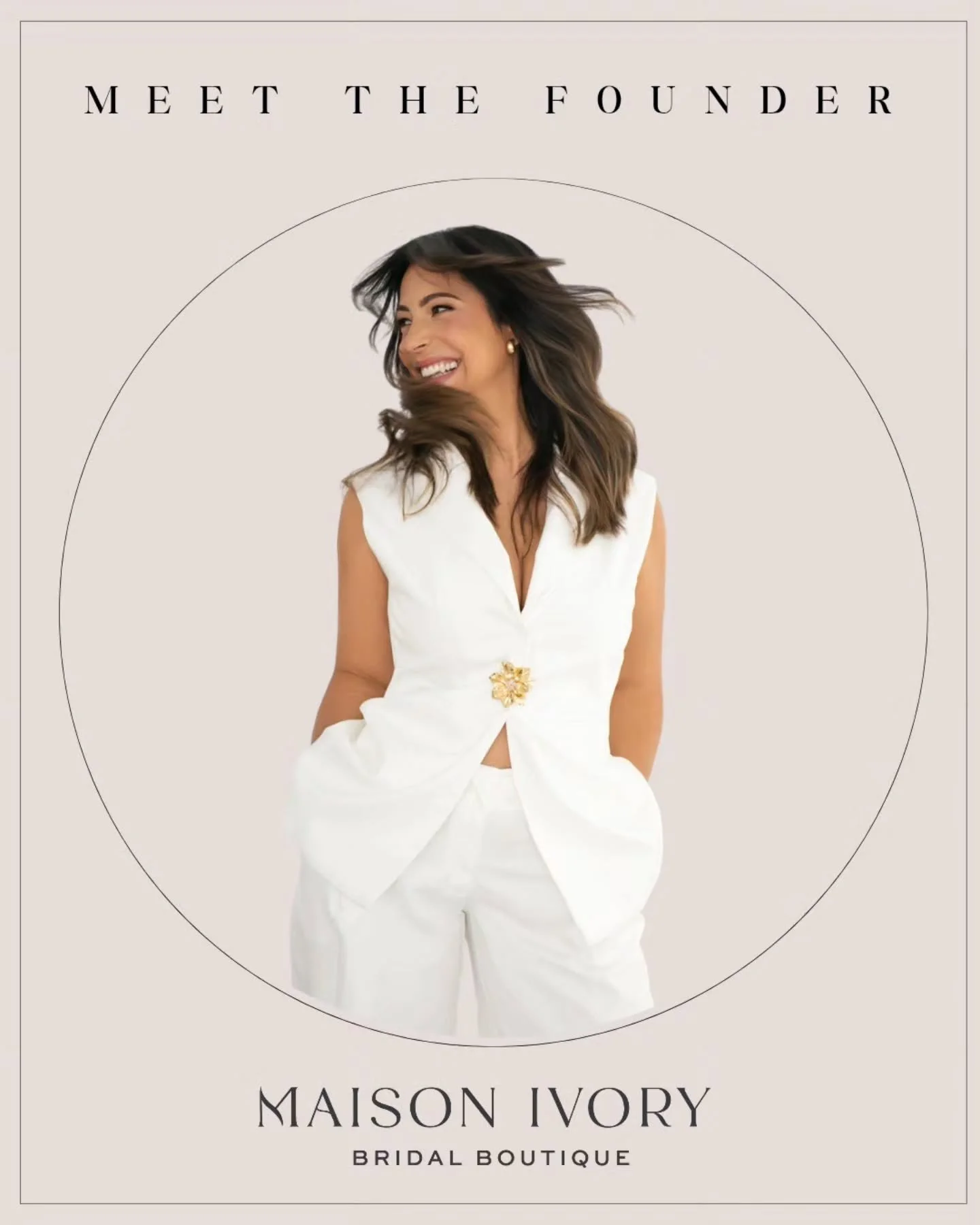 Hi, I&rsquo;m Olivia &mdash; Founder of Maison Ivory Bridal Boutique.

With 20 years of experience in fashion and apparel, working with global brands, I&rsquo;ve spent my career learning what makes beautiful product, thoughtful curation and an except