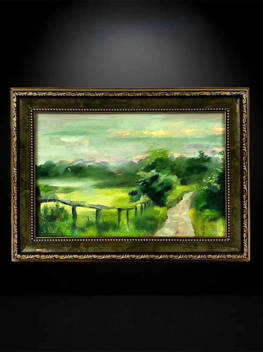 Paisaje Argentino 
(20 x 30 cm)
Óleo sobre tablilla