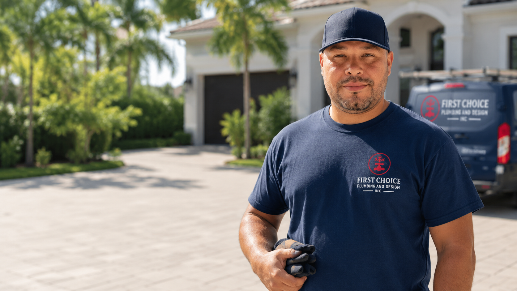 Nazario Cortez, founder and master plumber at First Choice Plumbing & Design