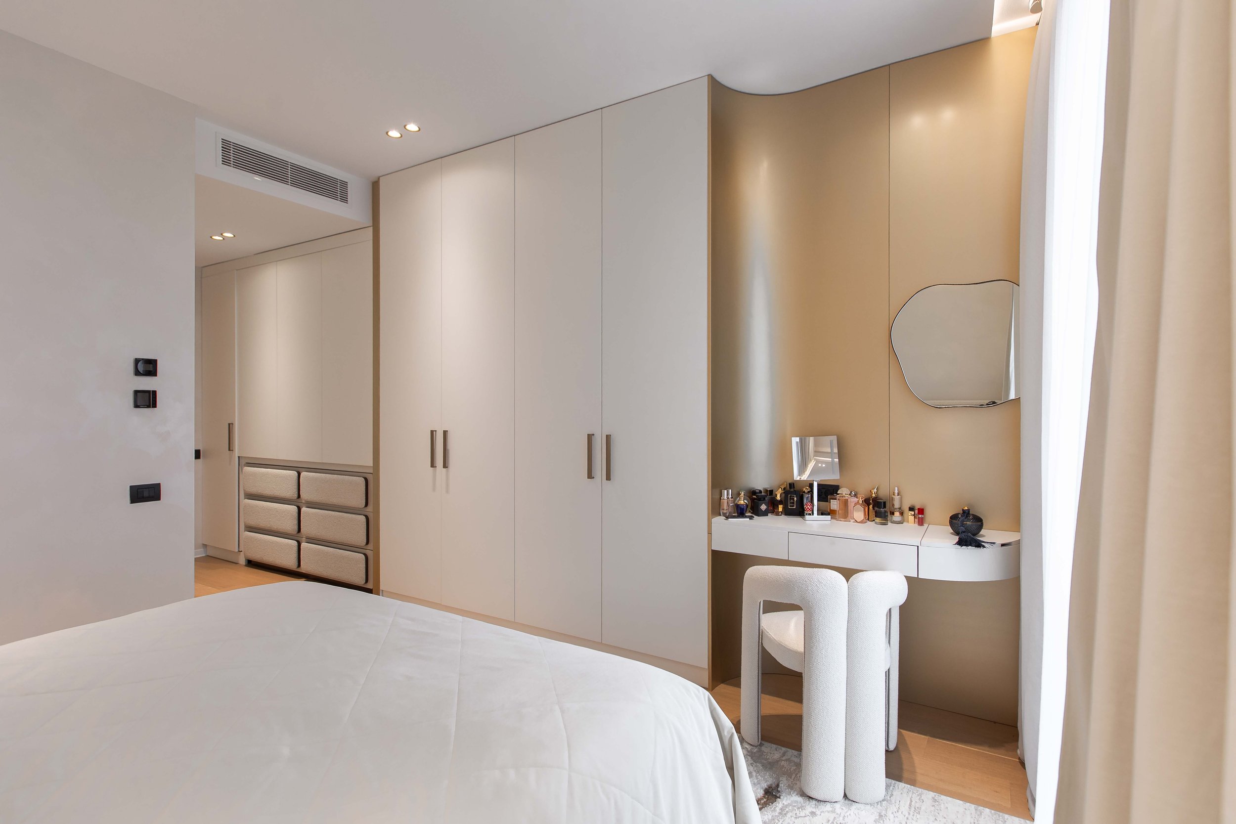 Soft white bedroom