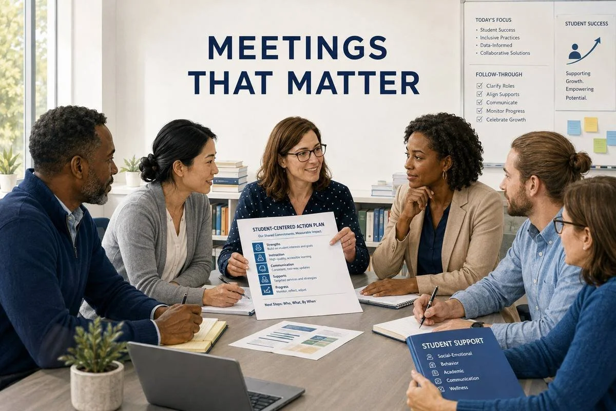 Making School Meetings and Professional Learning Matter