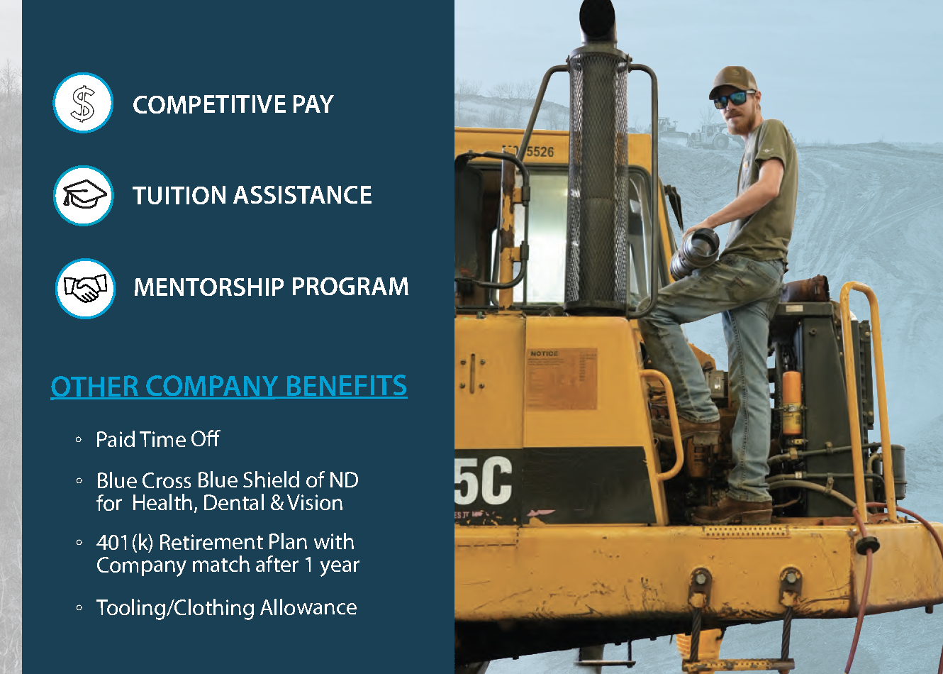 Technician Recruitment Flyer (Back)