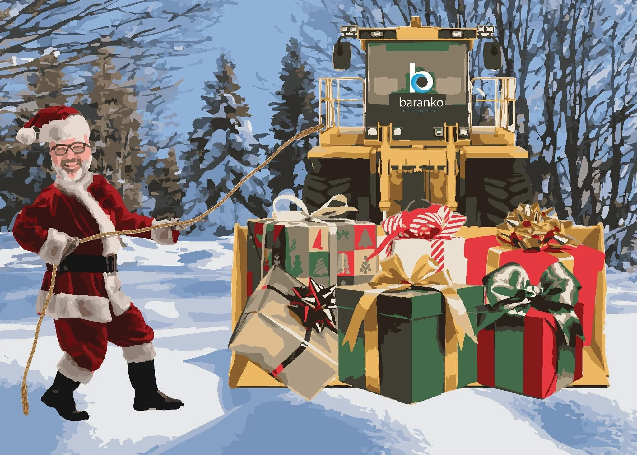 Employee Christmas Card (Front) 