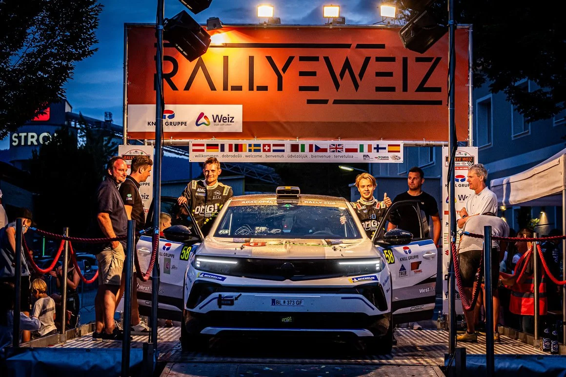 Dante Johansson tar andra raka pallplatsen i ADAC Opel GSE Rally Cup