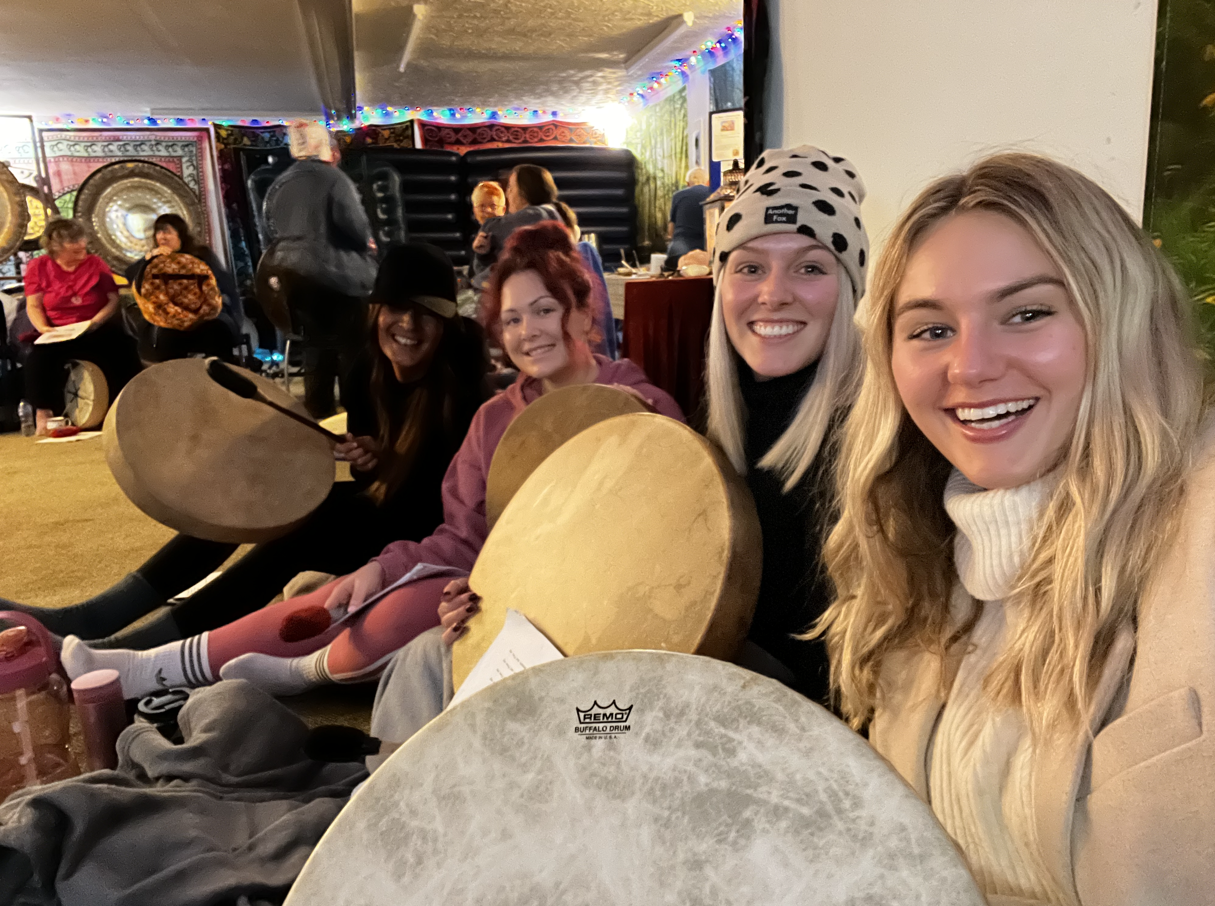 Drumming and singing session