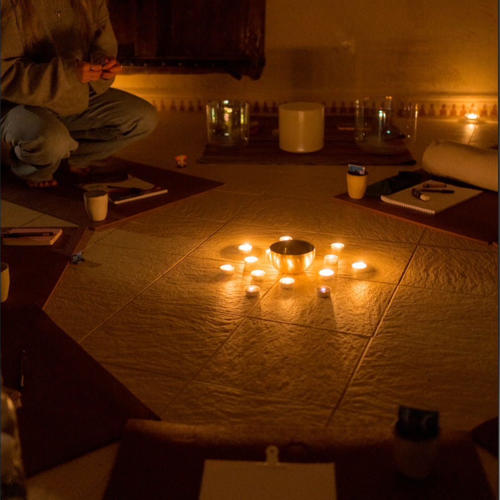 Sound Bath Session Taghazout, Morocco - crystal singing bowls / women's full moon circle