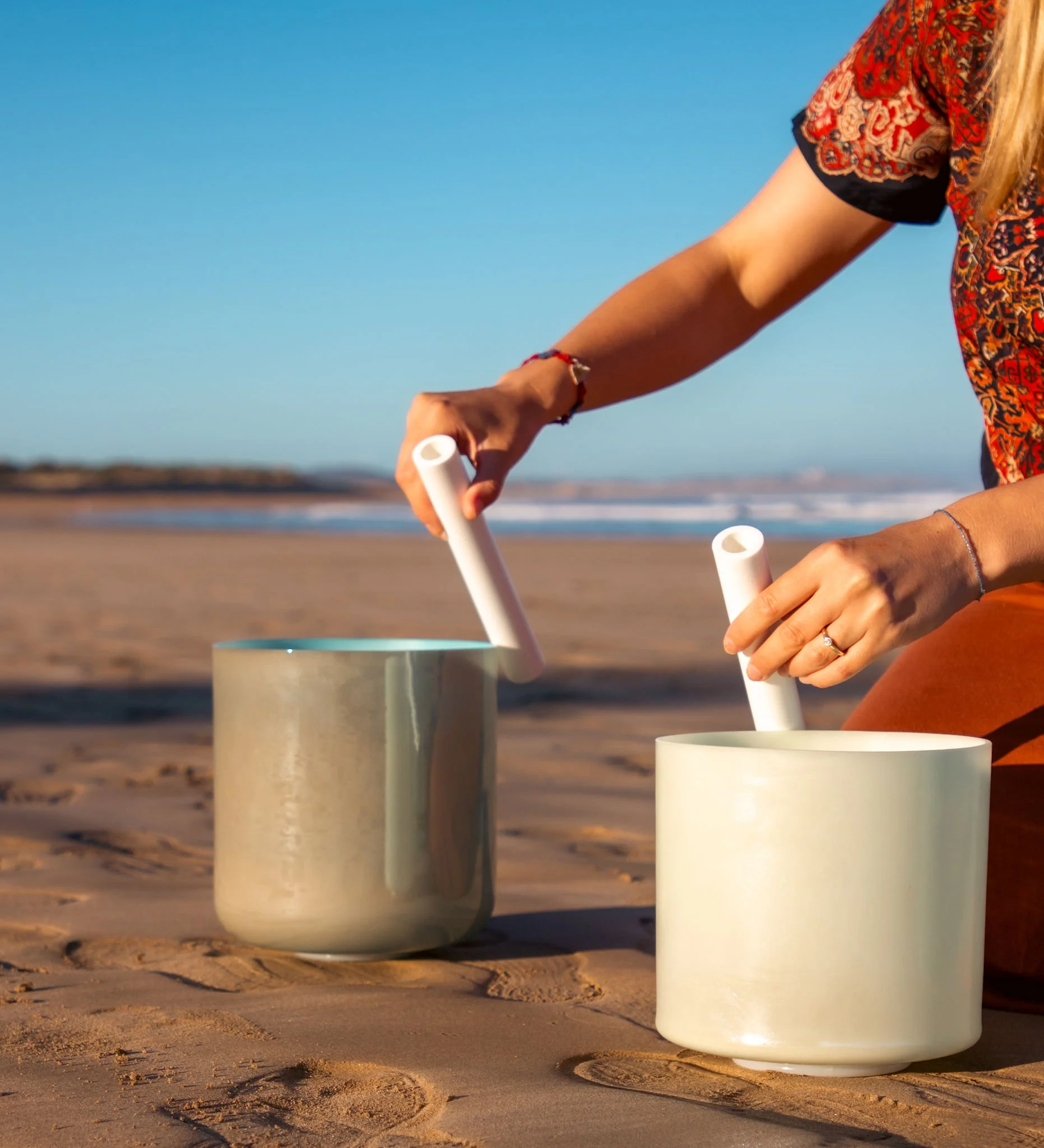 Sound Bath Session Essaouira, Morocco - crystal singing bowls