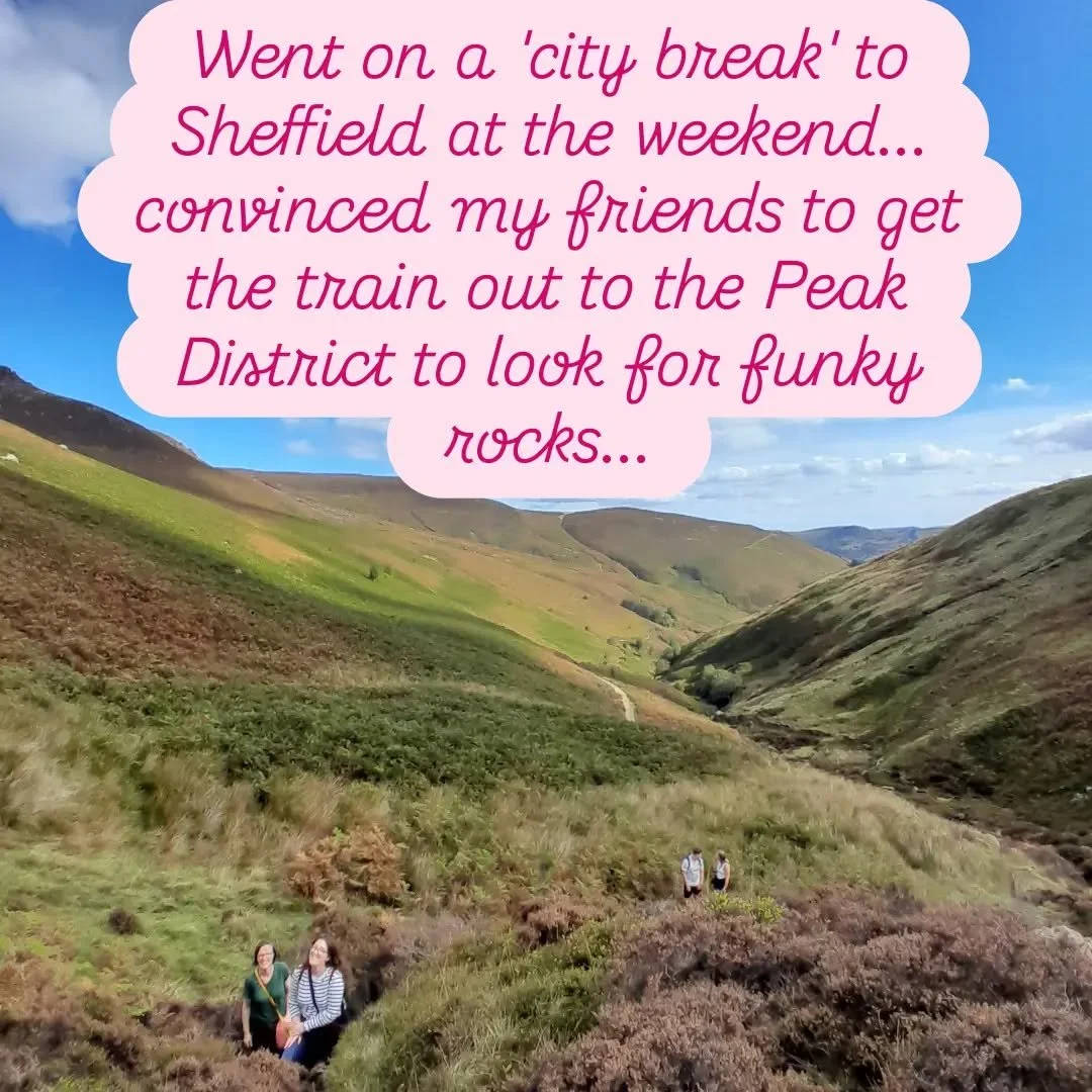 My favourite kind of city break involves long hikes and funky rocks 😆