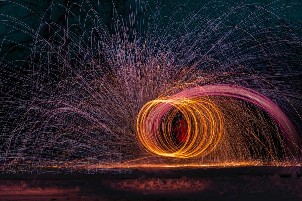The science of light painting