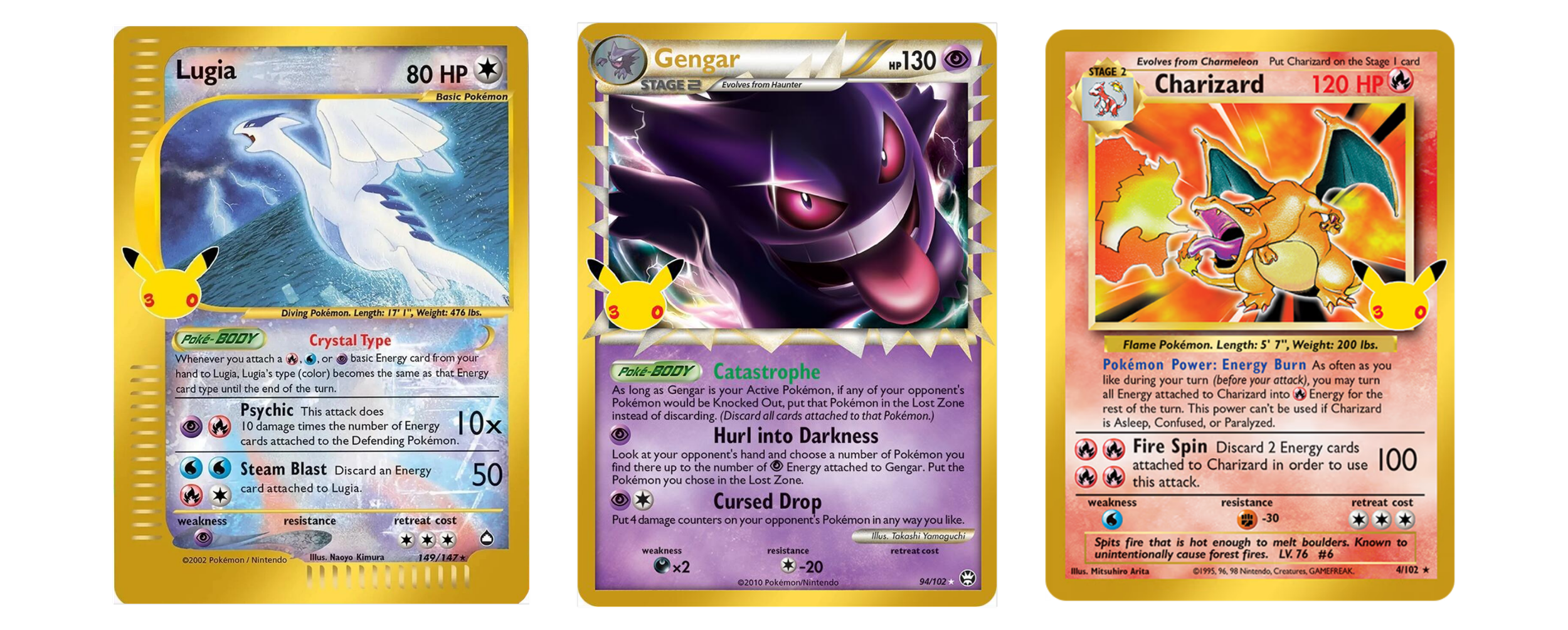pokemon 30th anniversary classic reprints