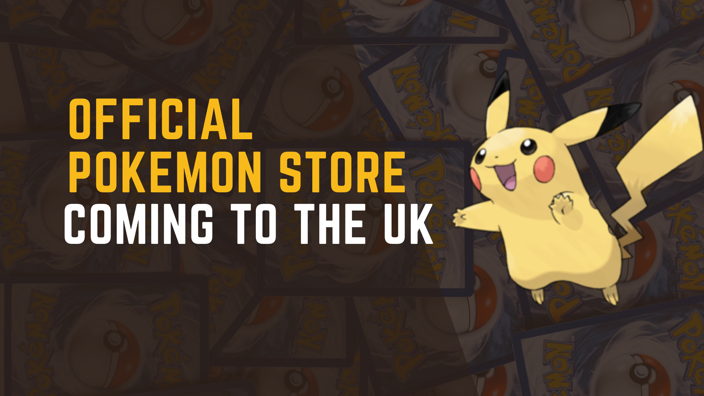 Official Pokémon Store Coming to the UK by 2029