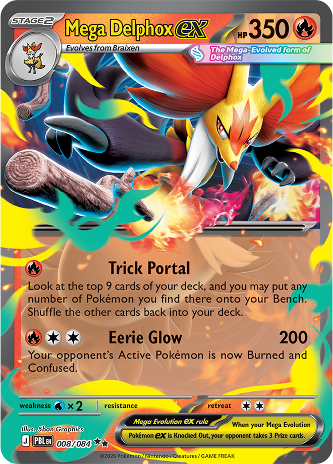 008 mega delphox ex pitch black