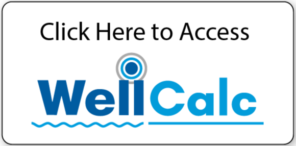 A digital button with the text "Click Here to Access Well Calc" for accessing the Well Calculator online.