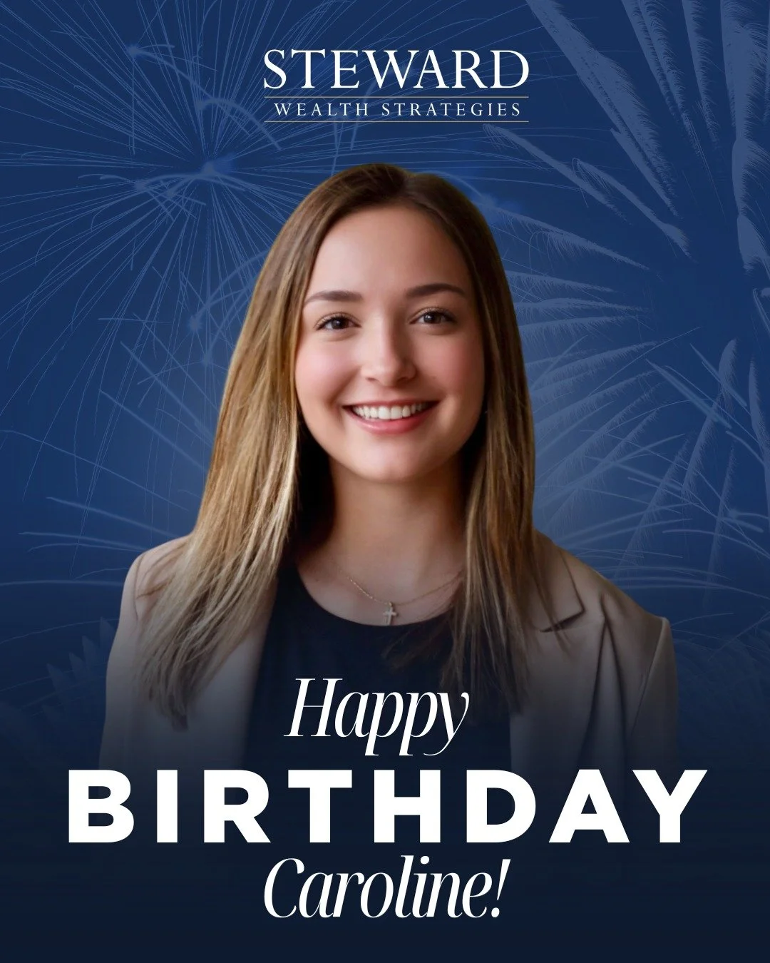 Happy Birthday, Caroline! 🎉 Wishing you a day filled with joy, celebration, and all your favorite things. Thank you for all you do for the SWS team!