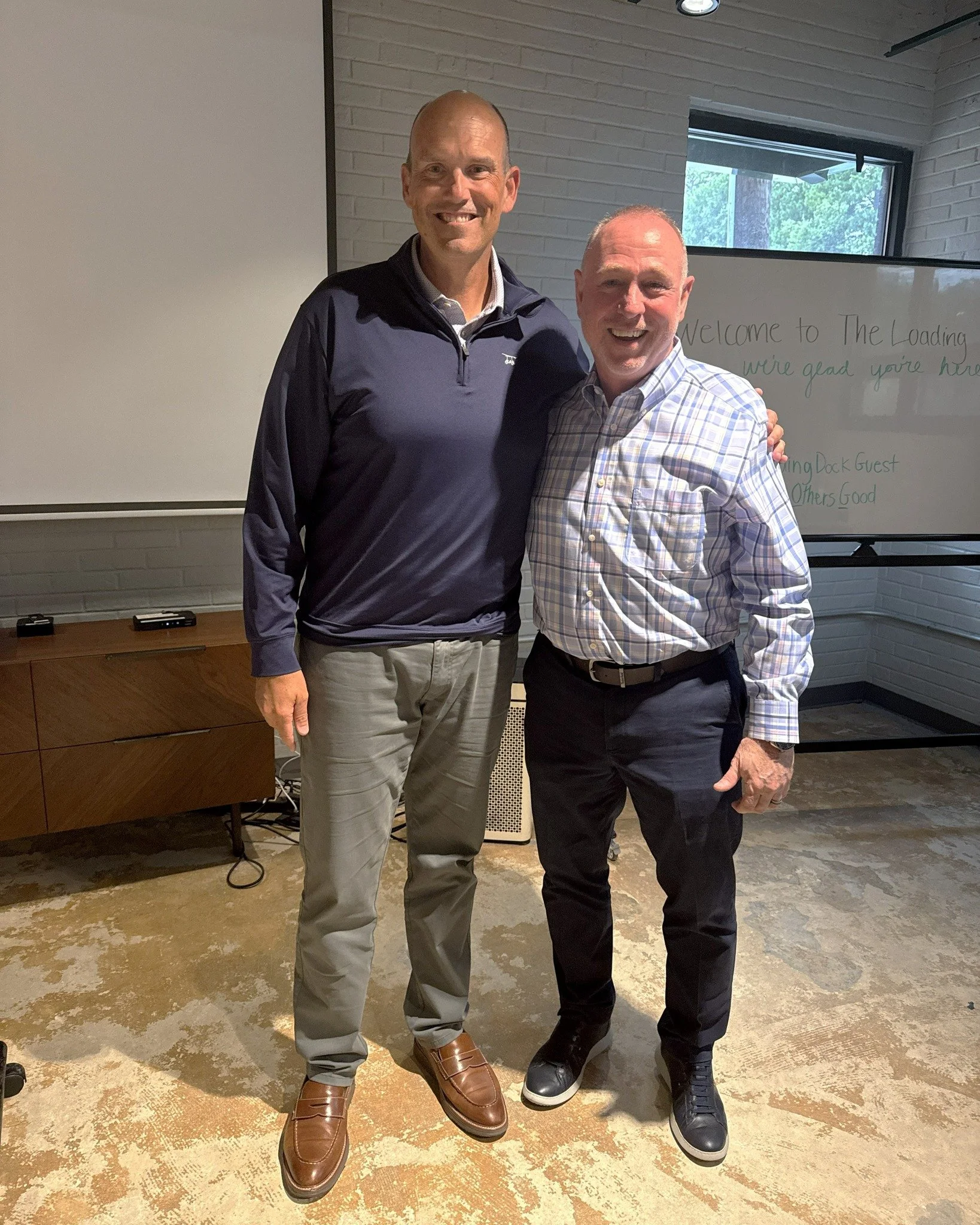 We were honored to welcome Dr. Jeff Jones, Senior Pastor of Hilltop Church and President of Southeastern Free Will Baptist College, to our quarterly kickoff meeting! Thank you for sharing a meaningful devotional and encouraging our team to stay groun