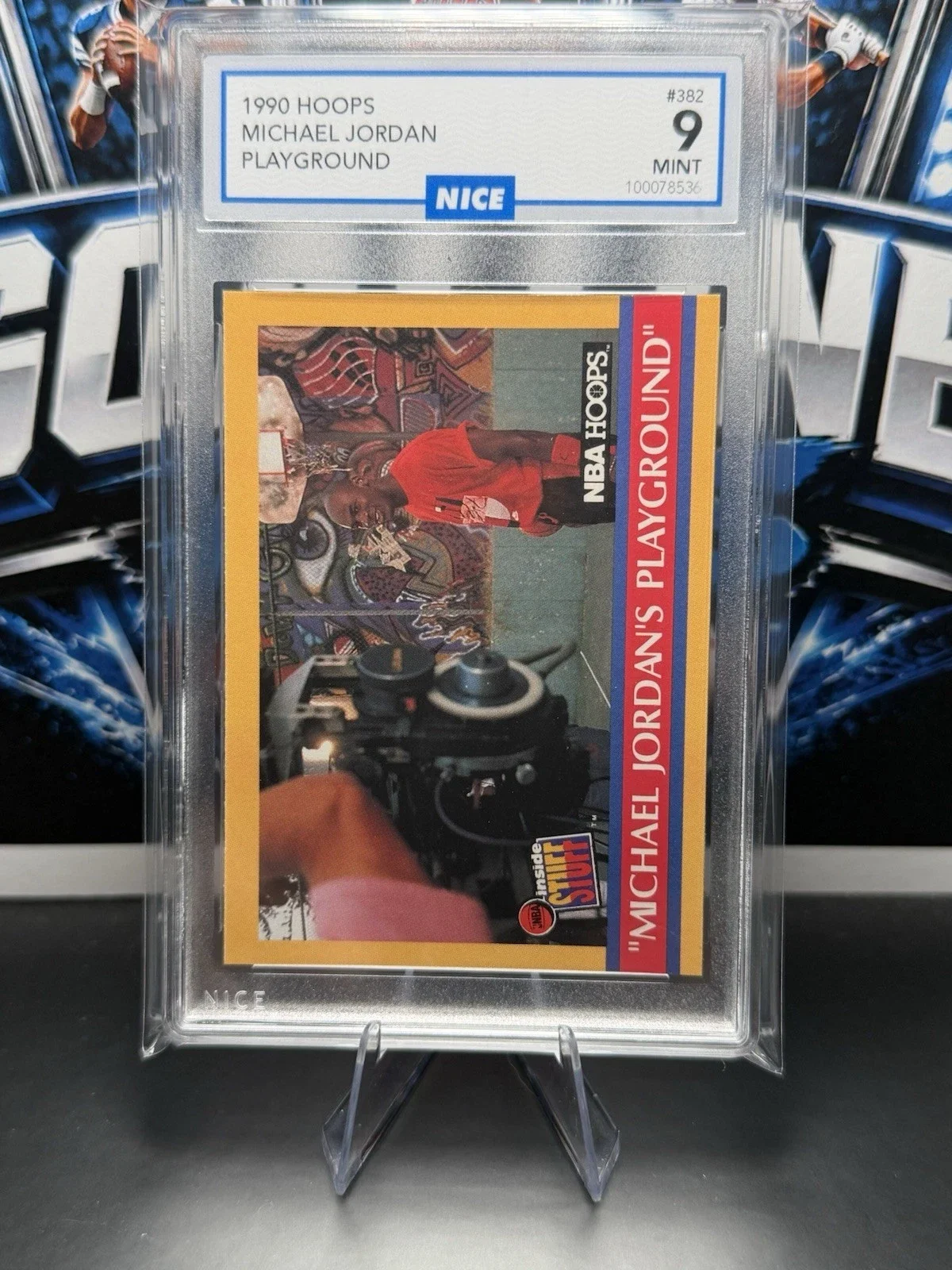 1990 NBA Hoops - Michael Jordan's Playground #382