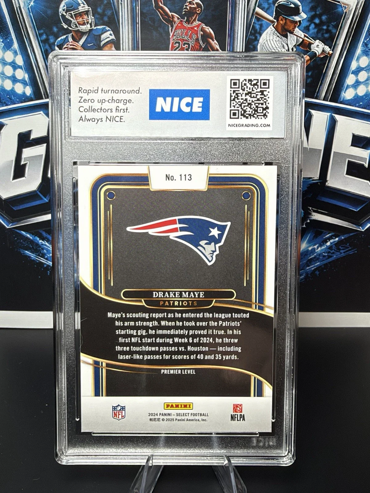 Graded Drake Maye back.webp