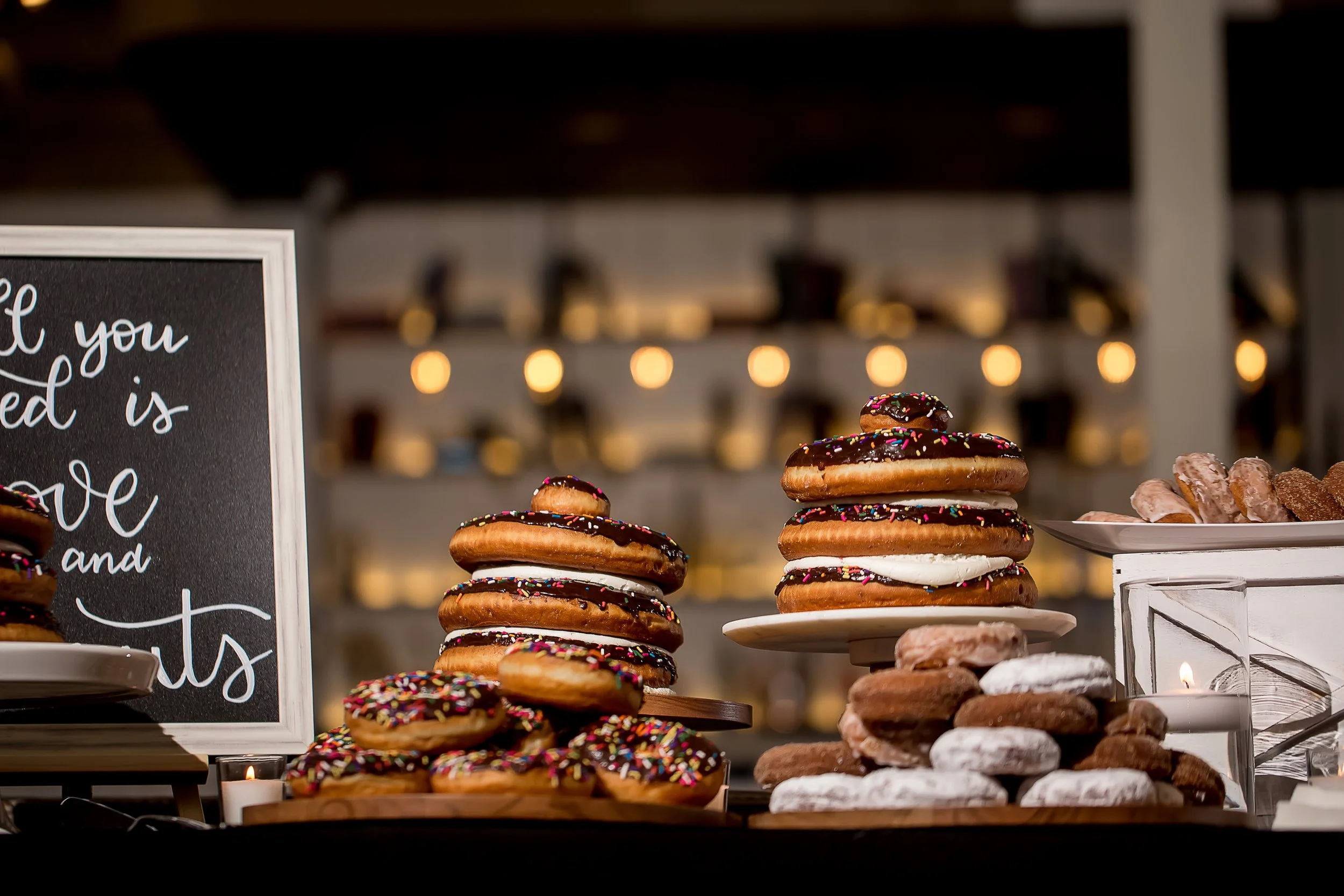 charlotte north carolina wedding photographer donut cake (Copy)
