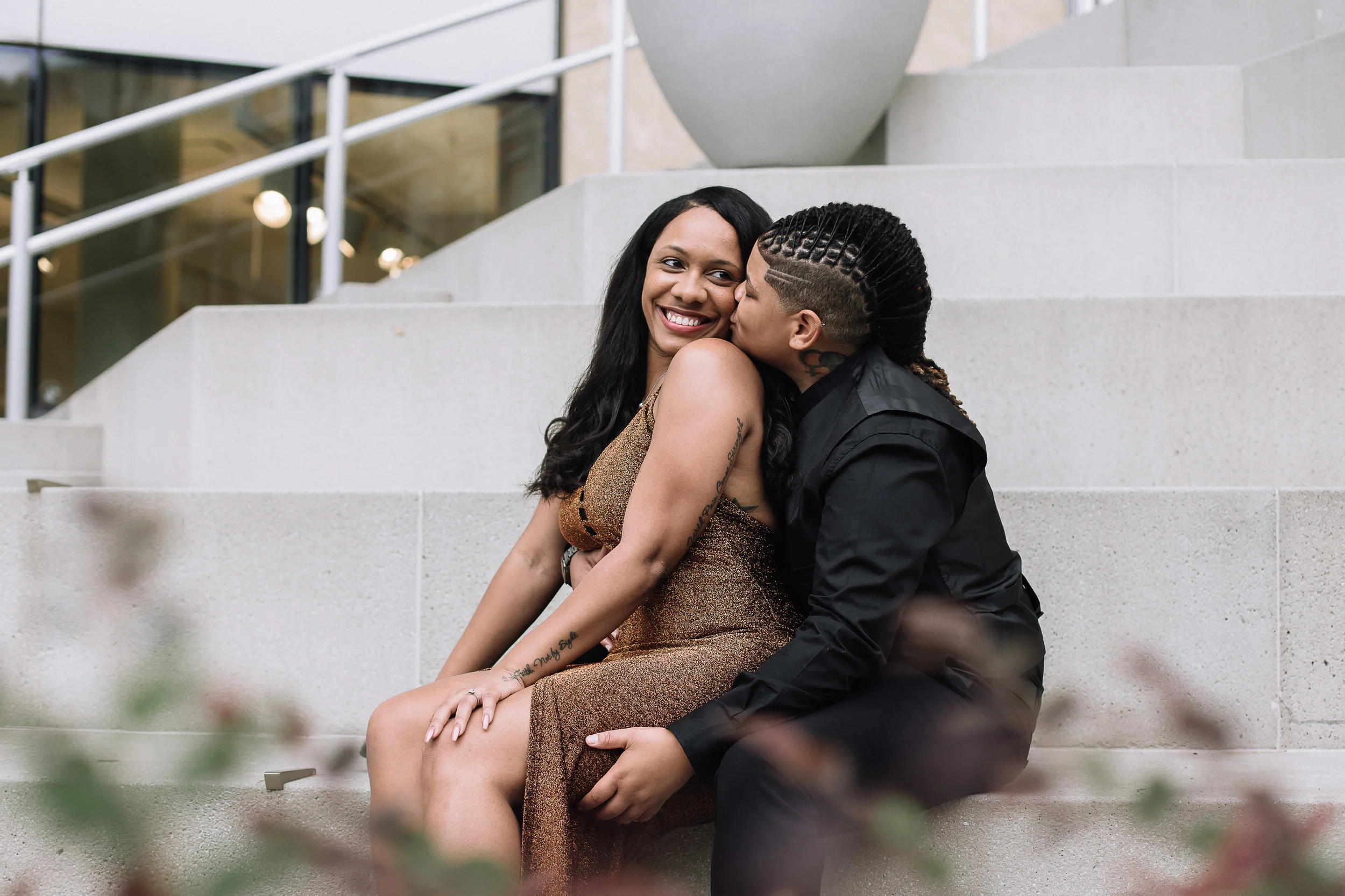 charlotte wedding photographer engagement session