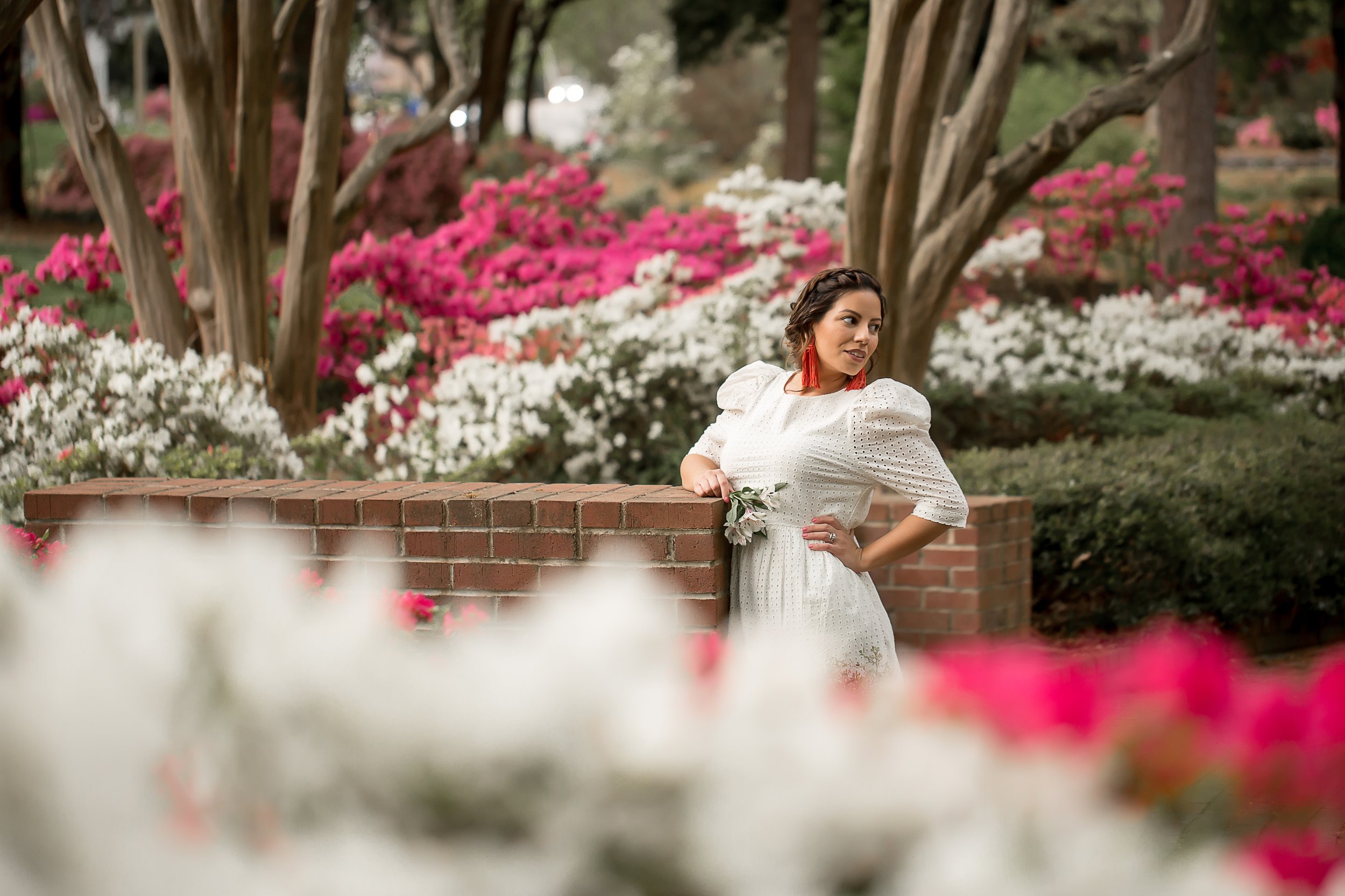 charlotte north carolina branding photographer portrait headshots author glencairn gardens books alice in wonderland