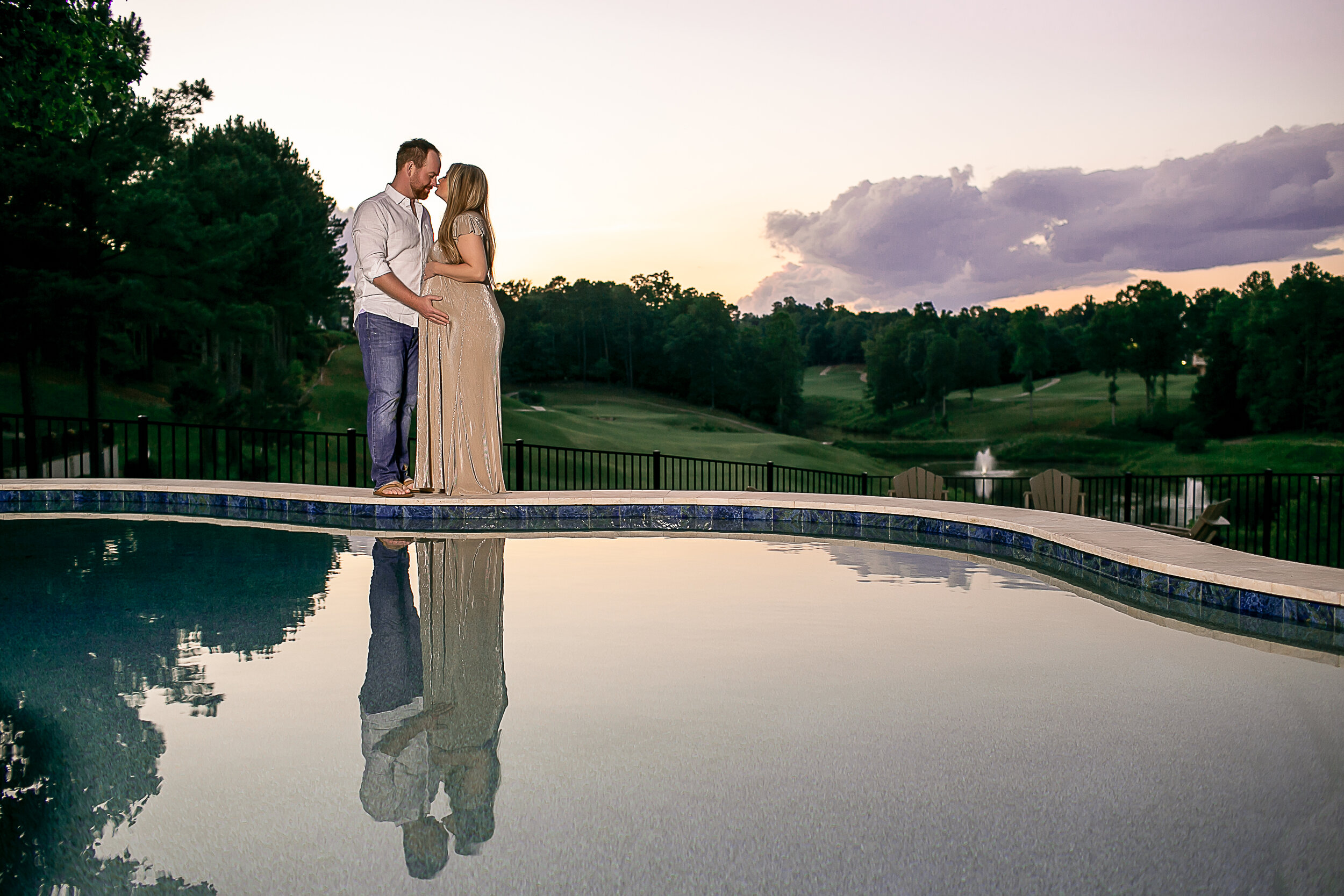 charlotte north carolina maternity photographer lake norman