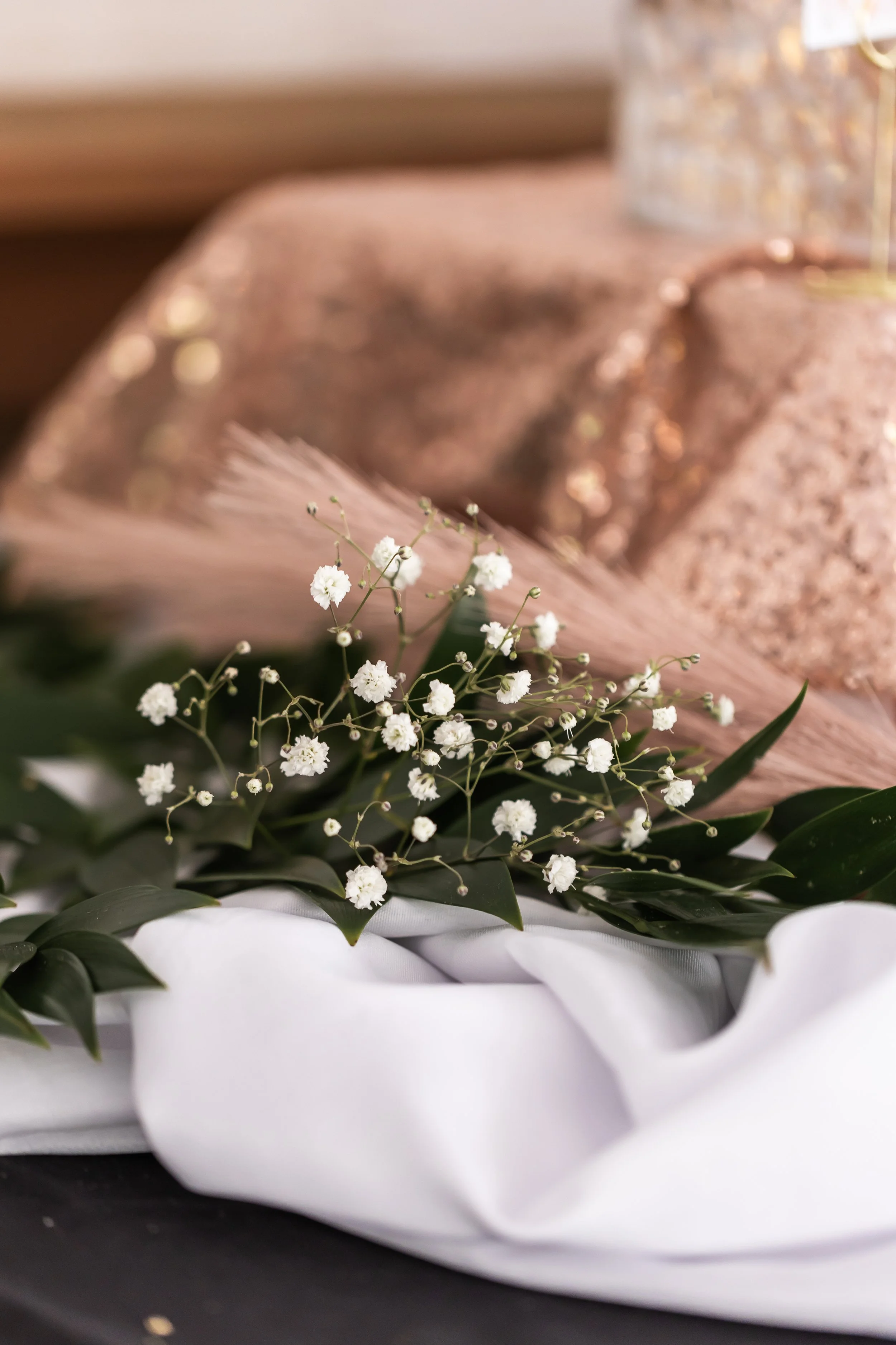 babys breath wedding details flower charlotte nc