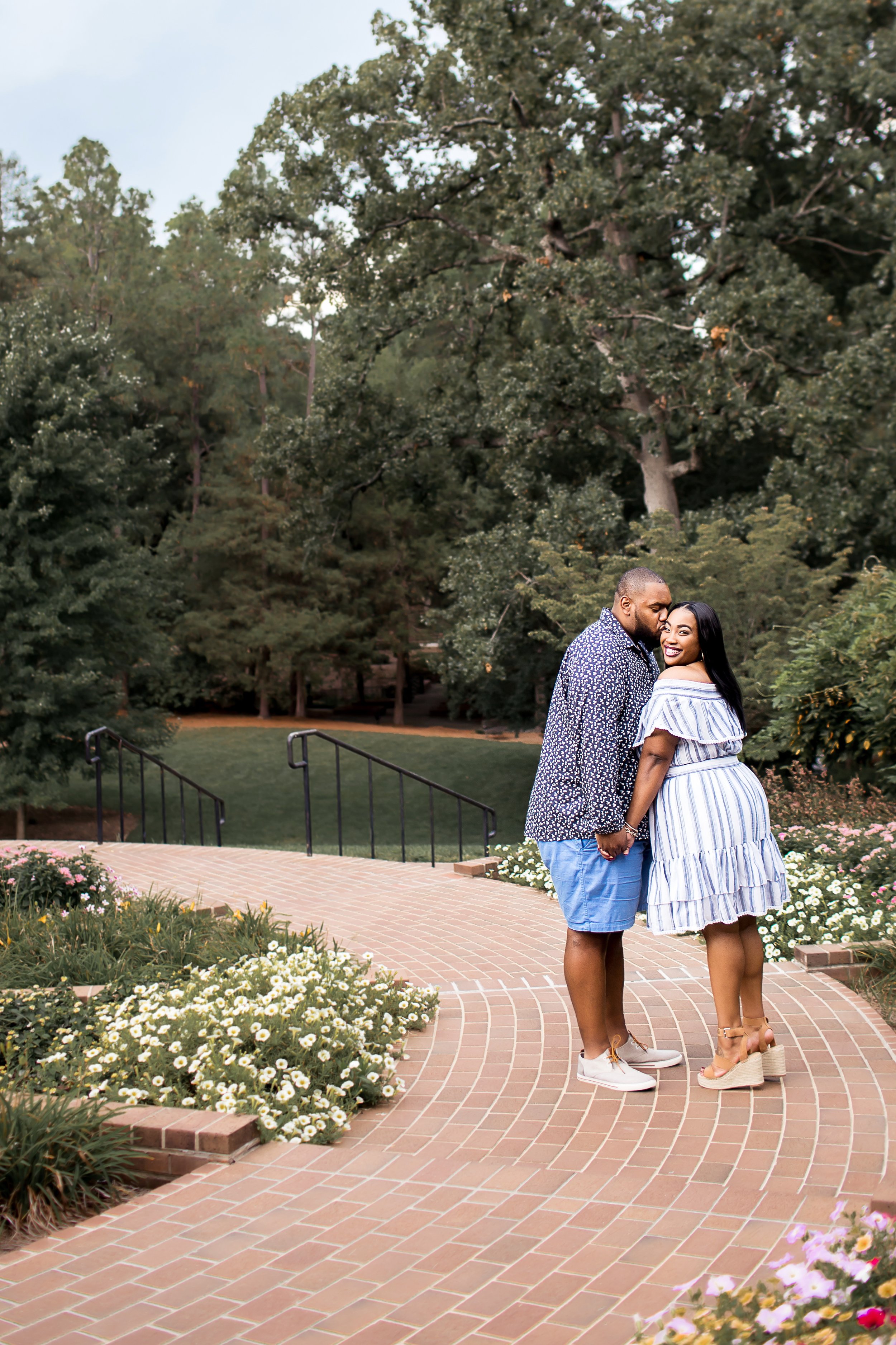 black couple engagement session charlotte nc photographer
