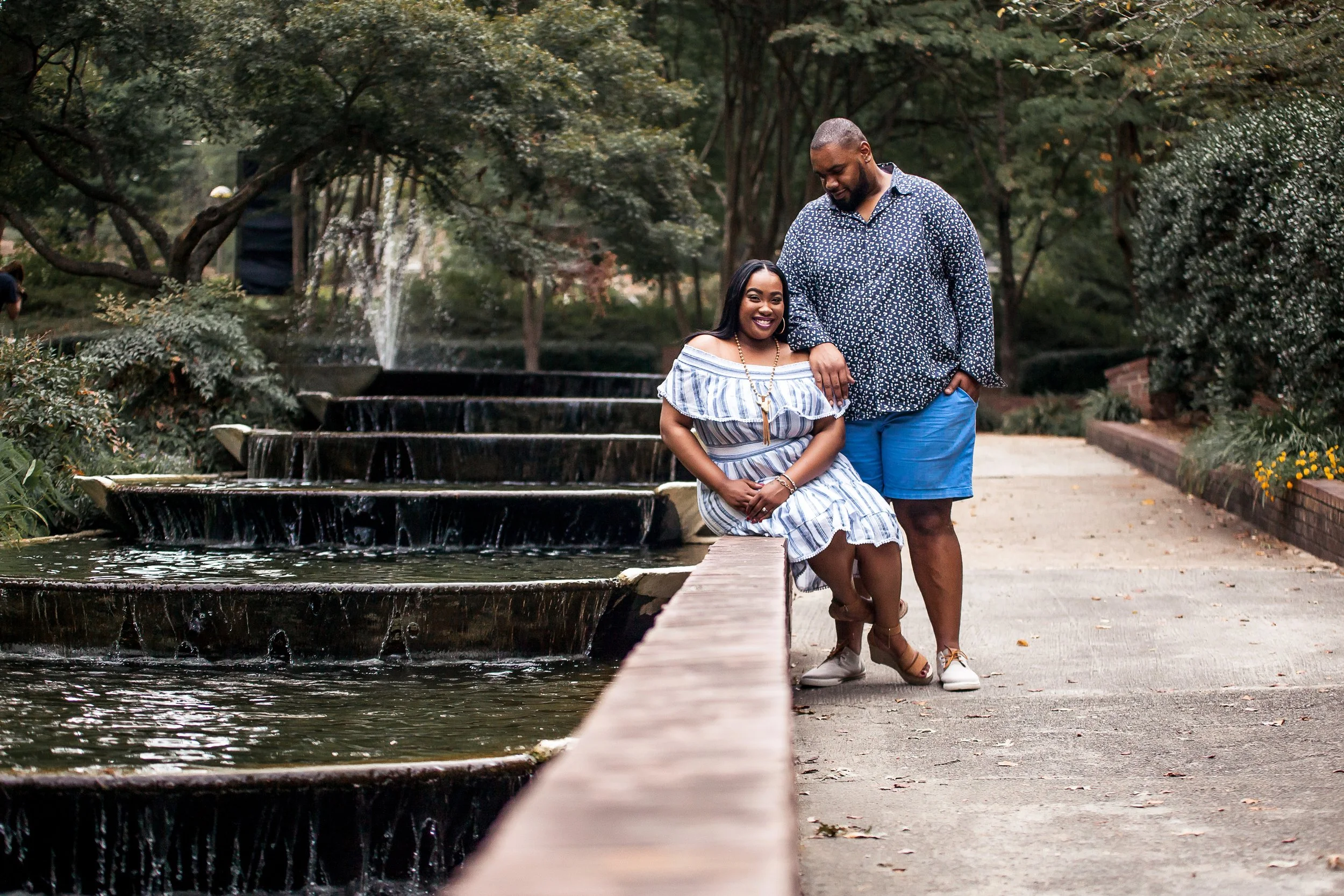 african american wedding photographer couple plus size