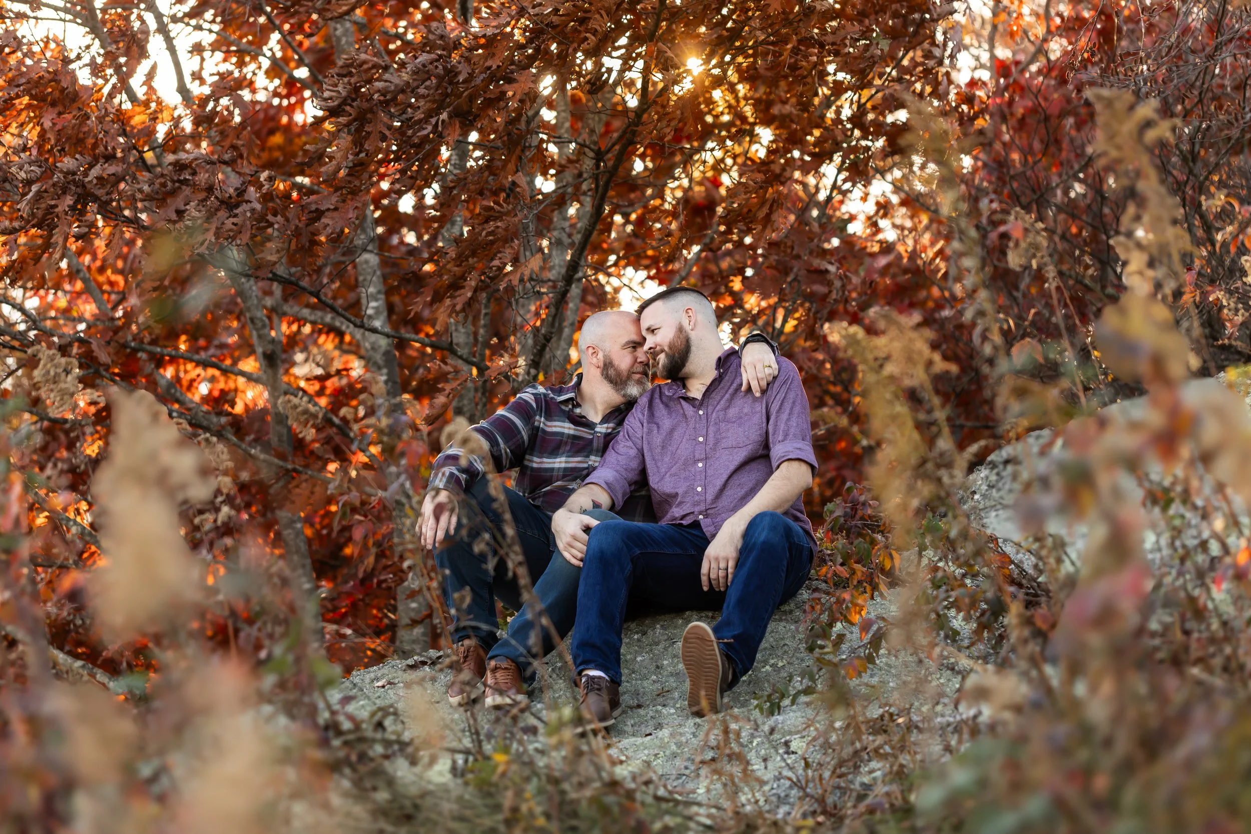 A Love That Feels Like Adventure: A Mountain Engagement Session with Two Incredible Grooms
