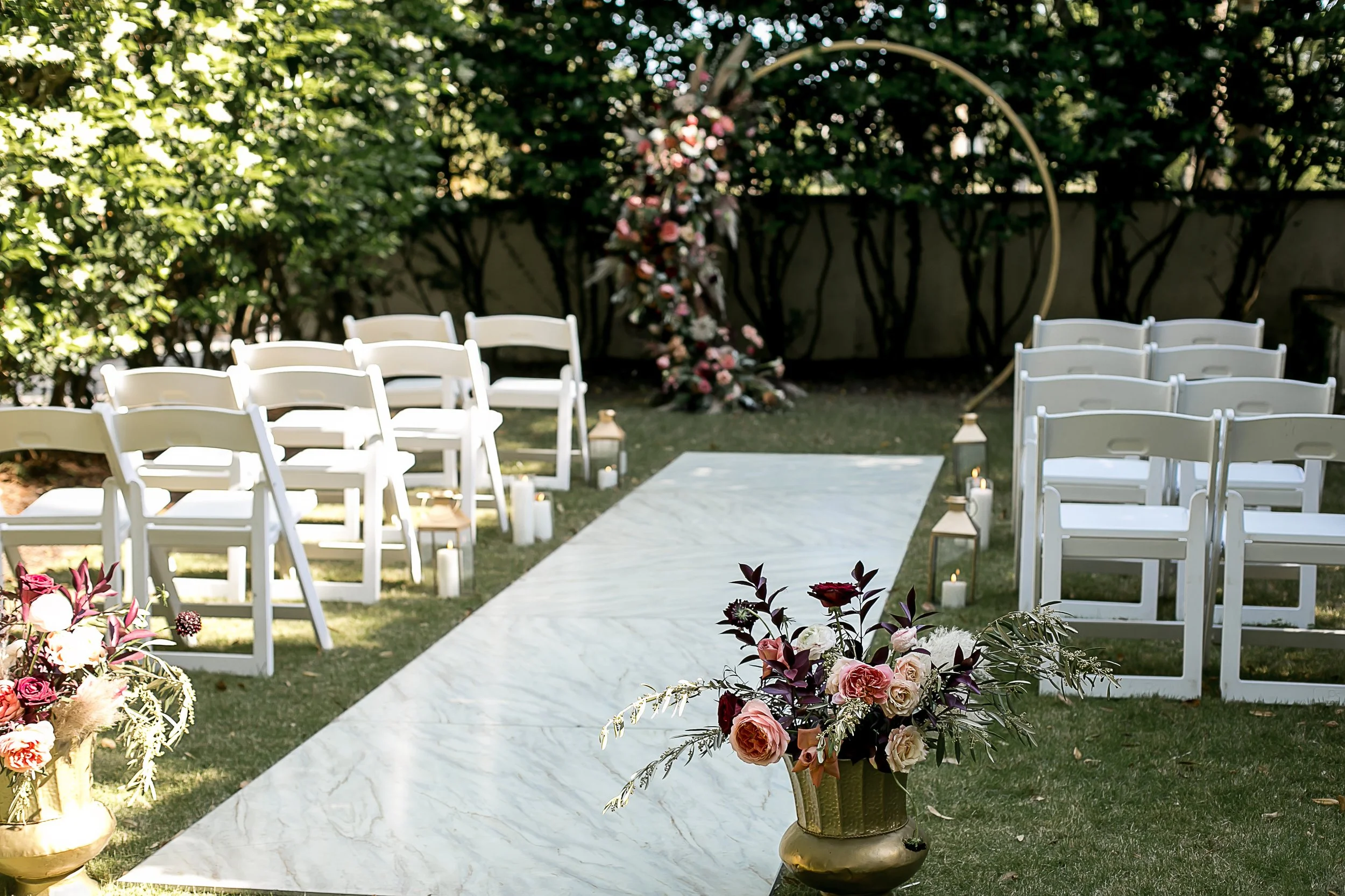intimate wedding ceremony