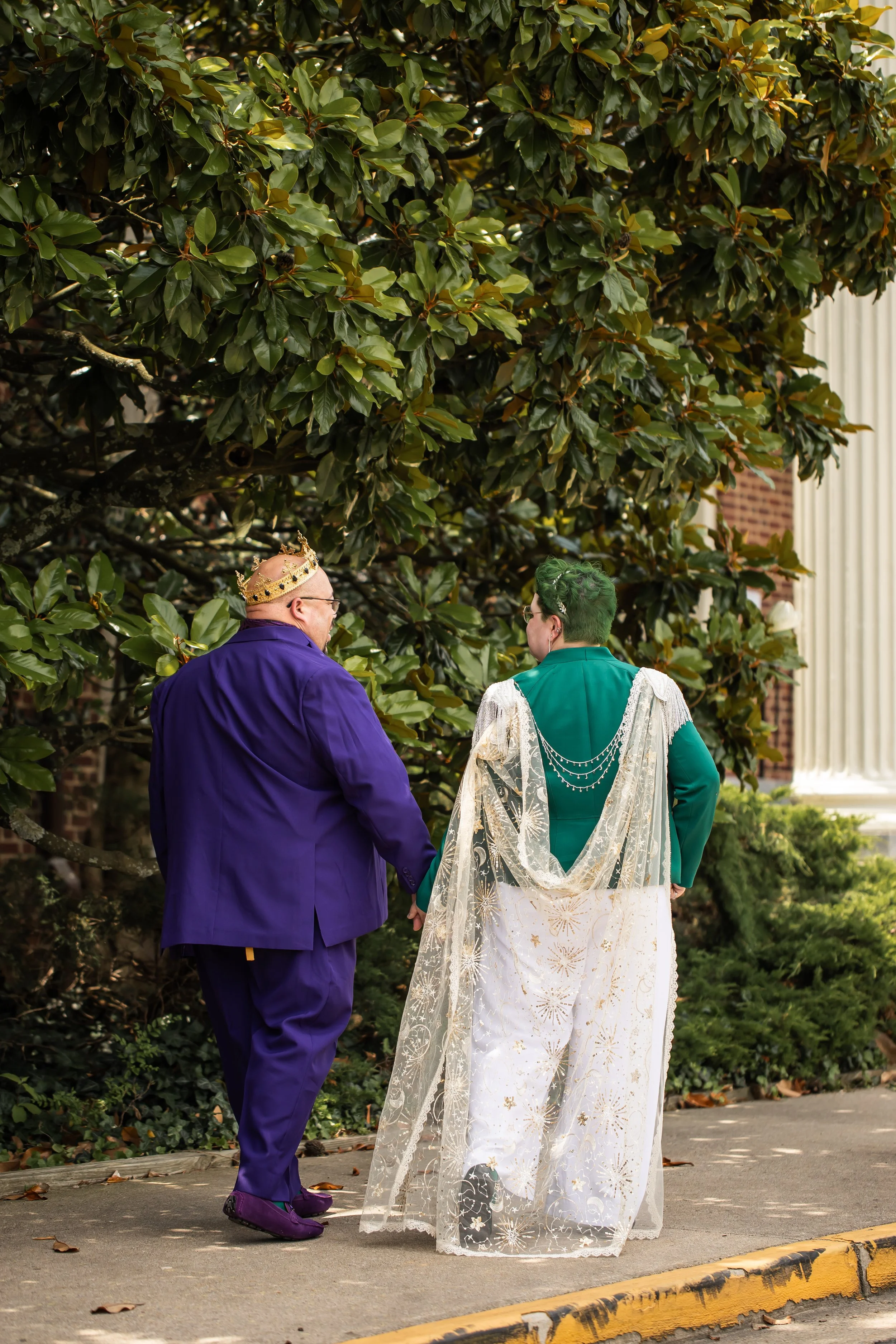 identity fluid gender fluid couple elopes in small town virginia