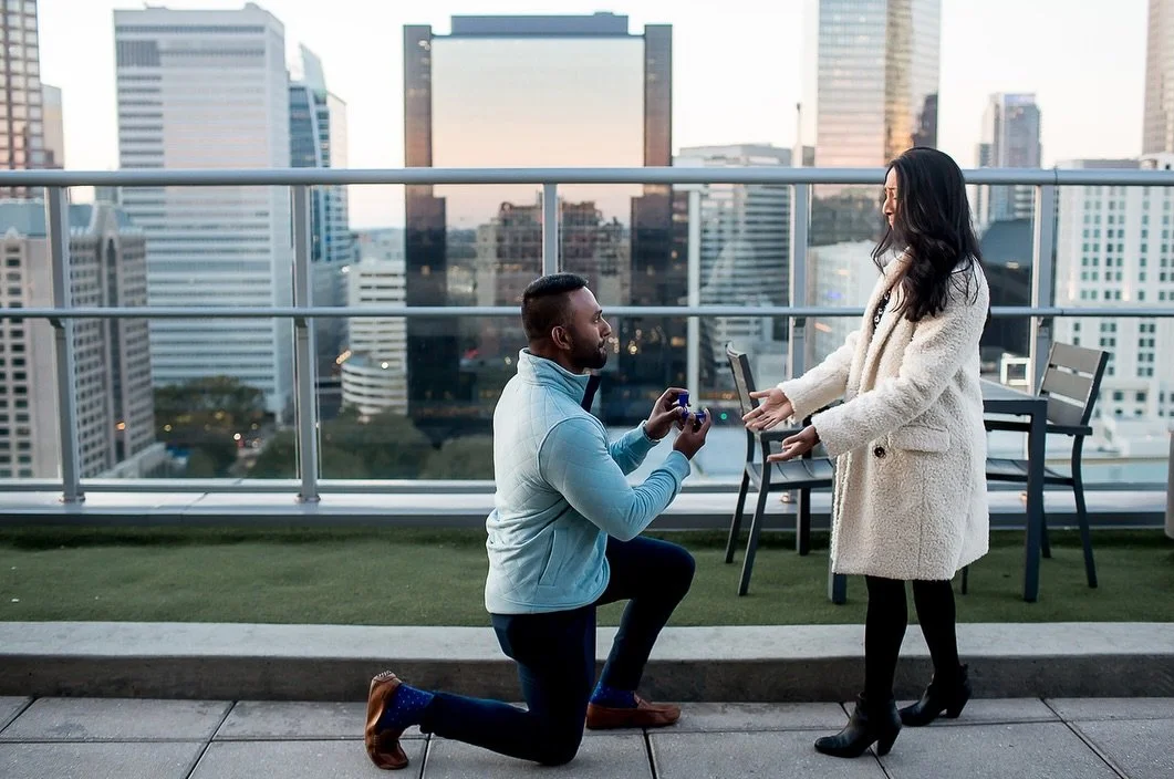 Keep scrolling to see one of the cutest proposal reactions and fire sunsets EVER!! 

#proposal #charlotteproposal #charlotteweddingphotographer