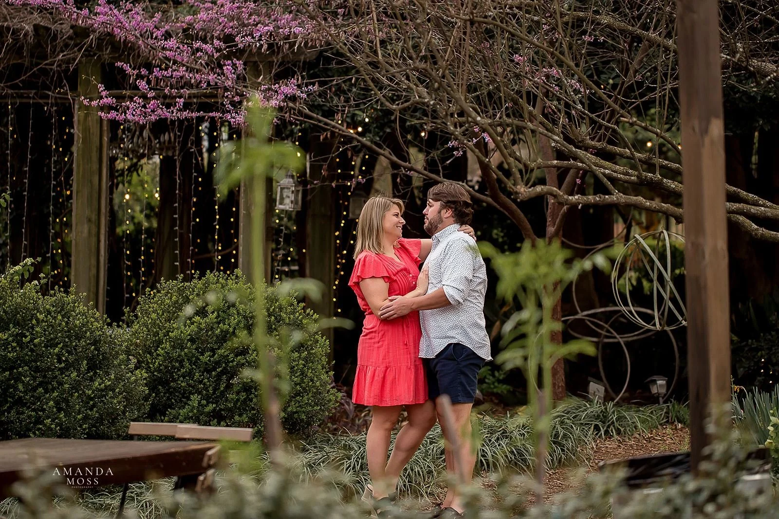 Rosie's Wine Garden Summer Engagement Session | Charlotte Engagement Photographer
