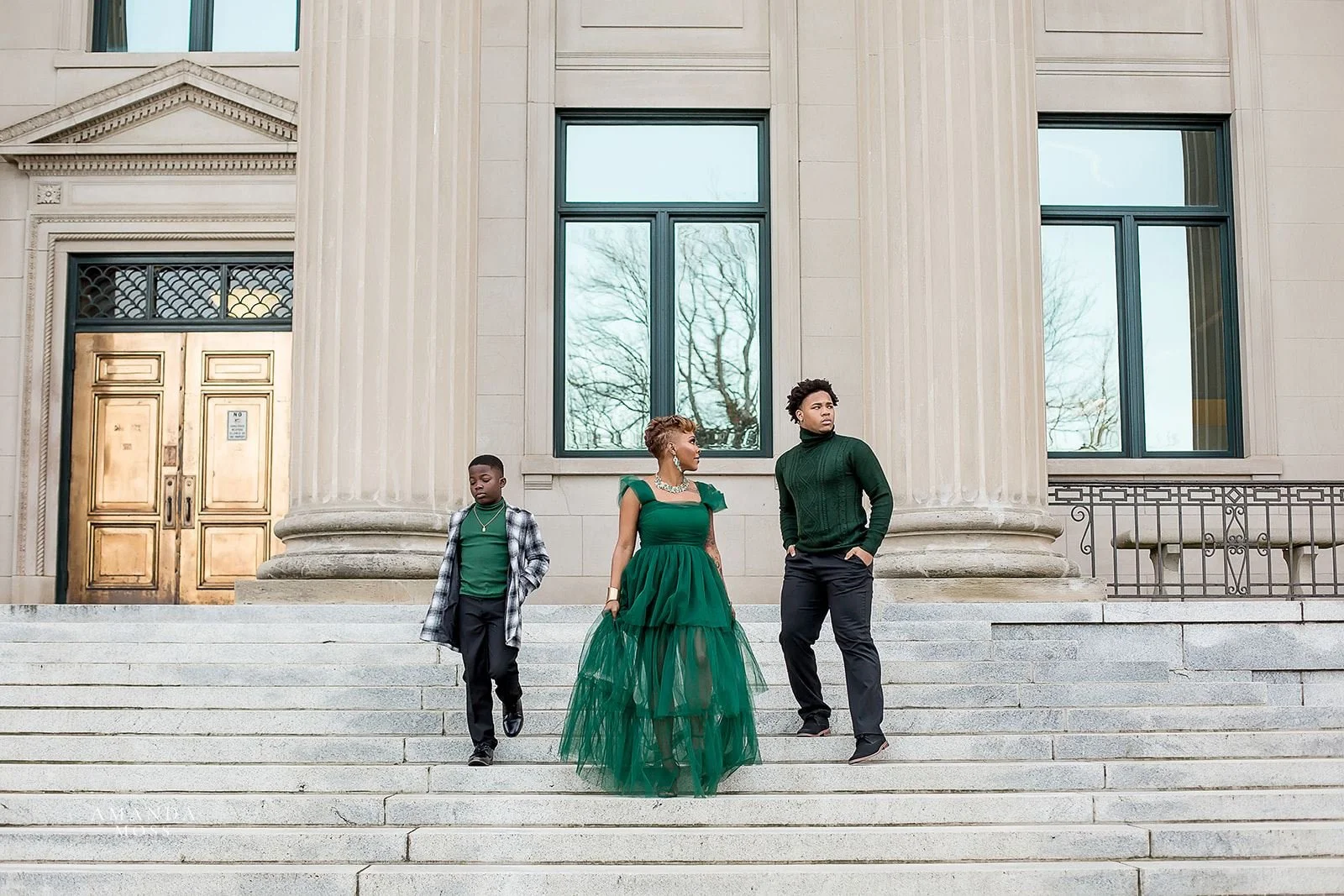 Charlotte Family Photographer | An Editorial Downtown Family Session