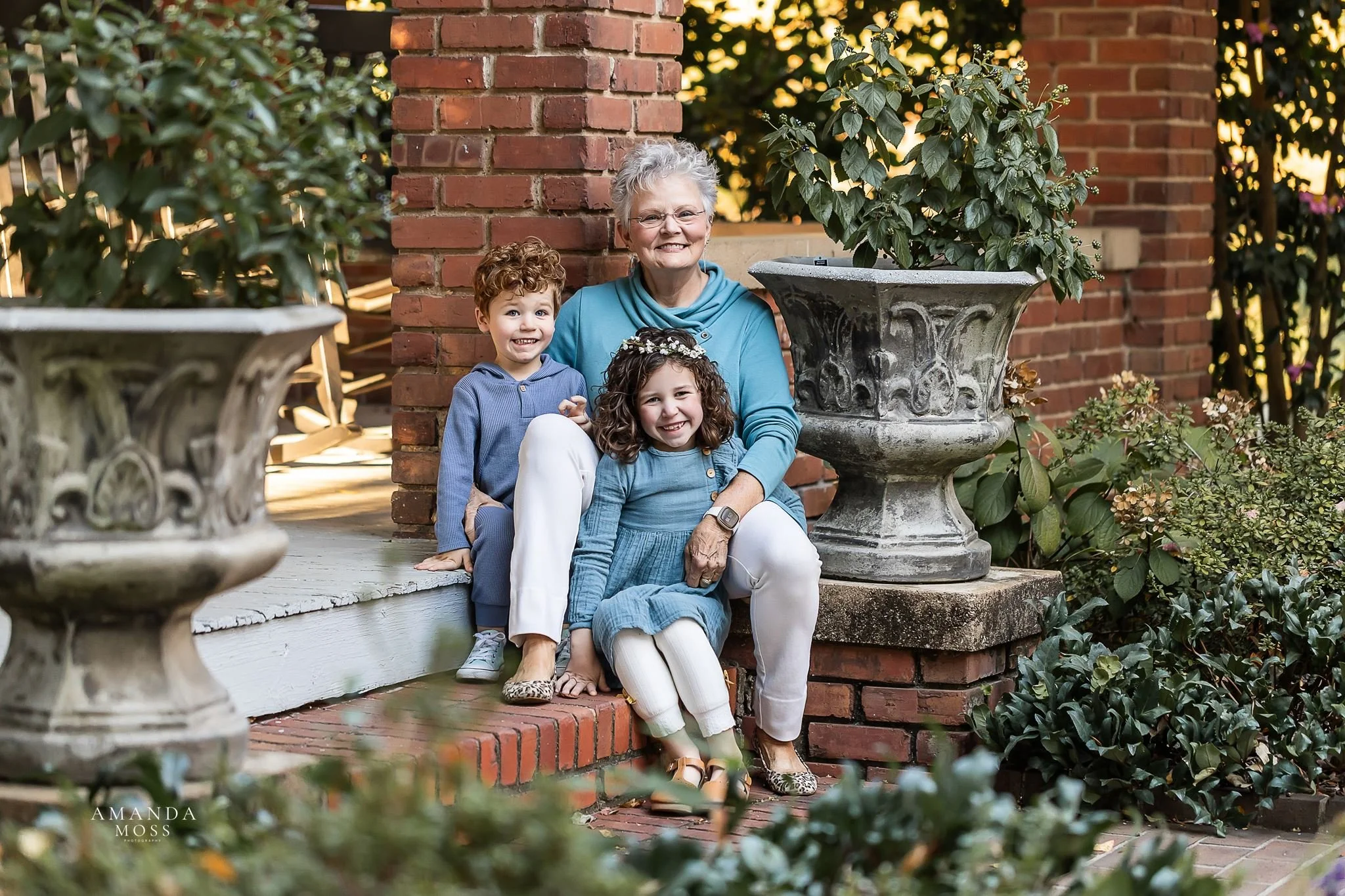 Three Generations, One Afternoon | A Family Session at Glencairn Gardens