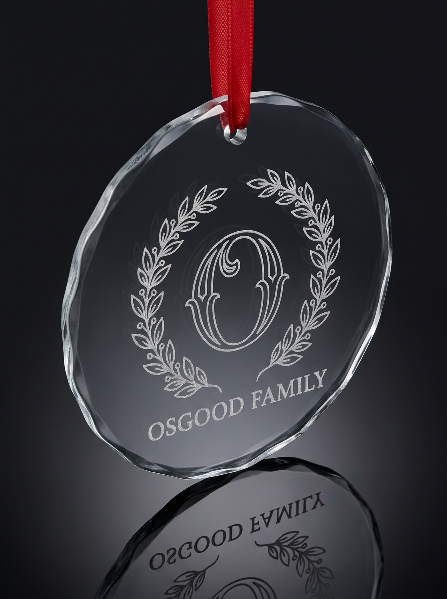 Large Glass Ornament