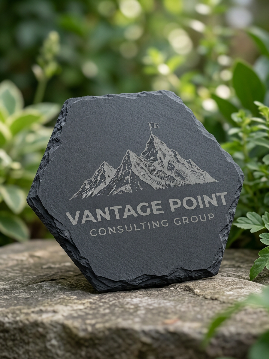 Hexagon Slate Coaster Outside Shot.png