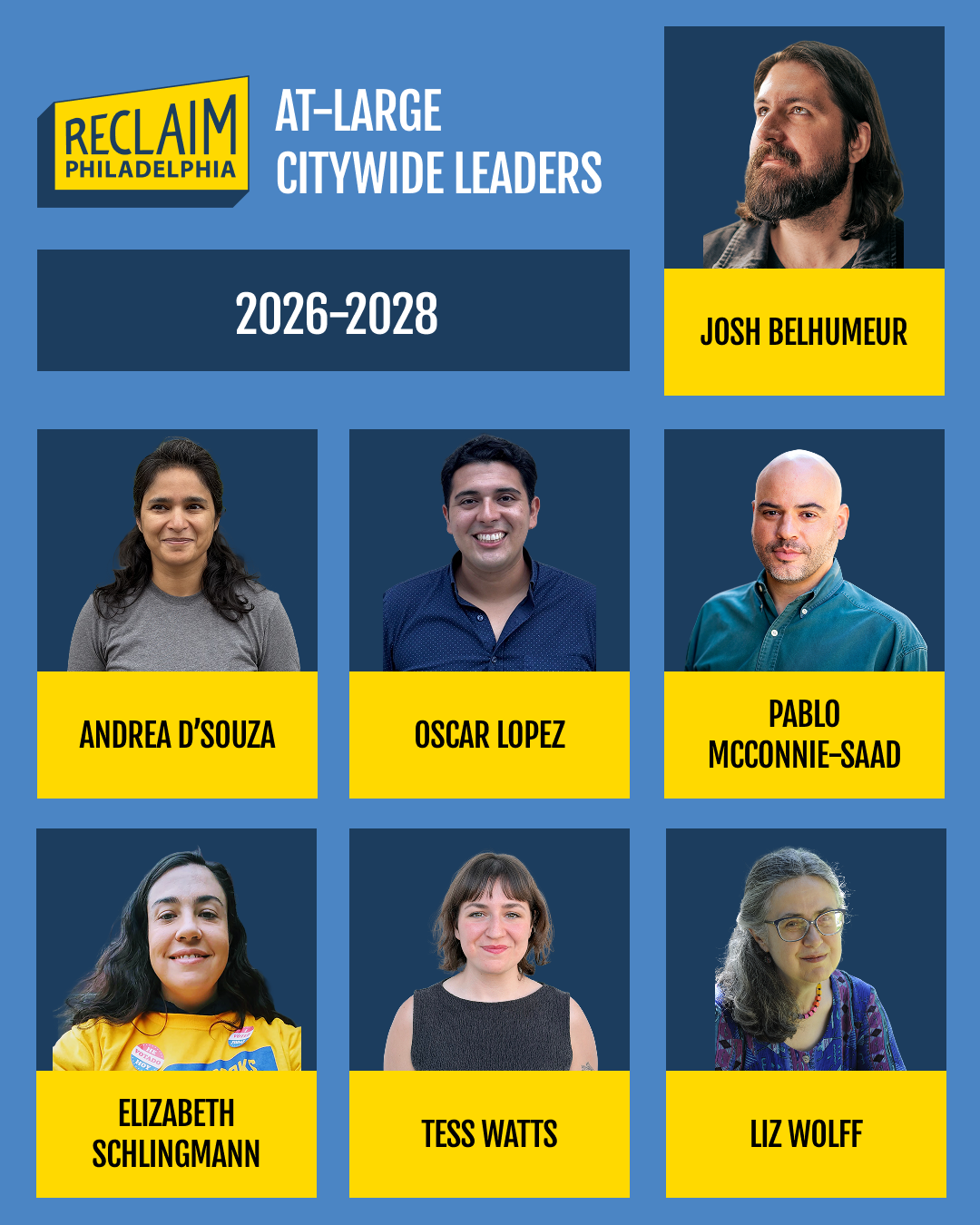 Meet Reclaim’s New citywide Leaders