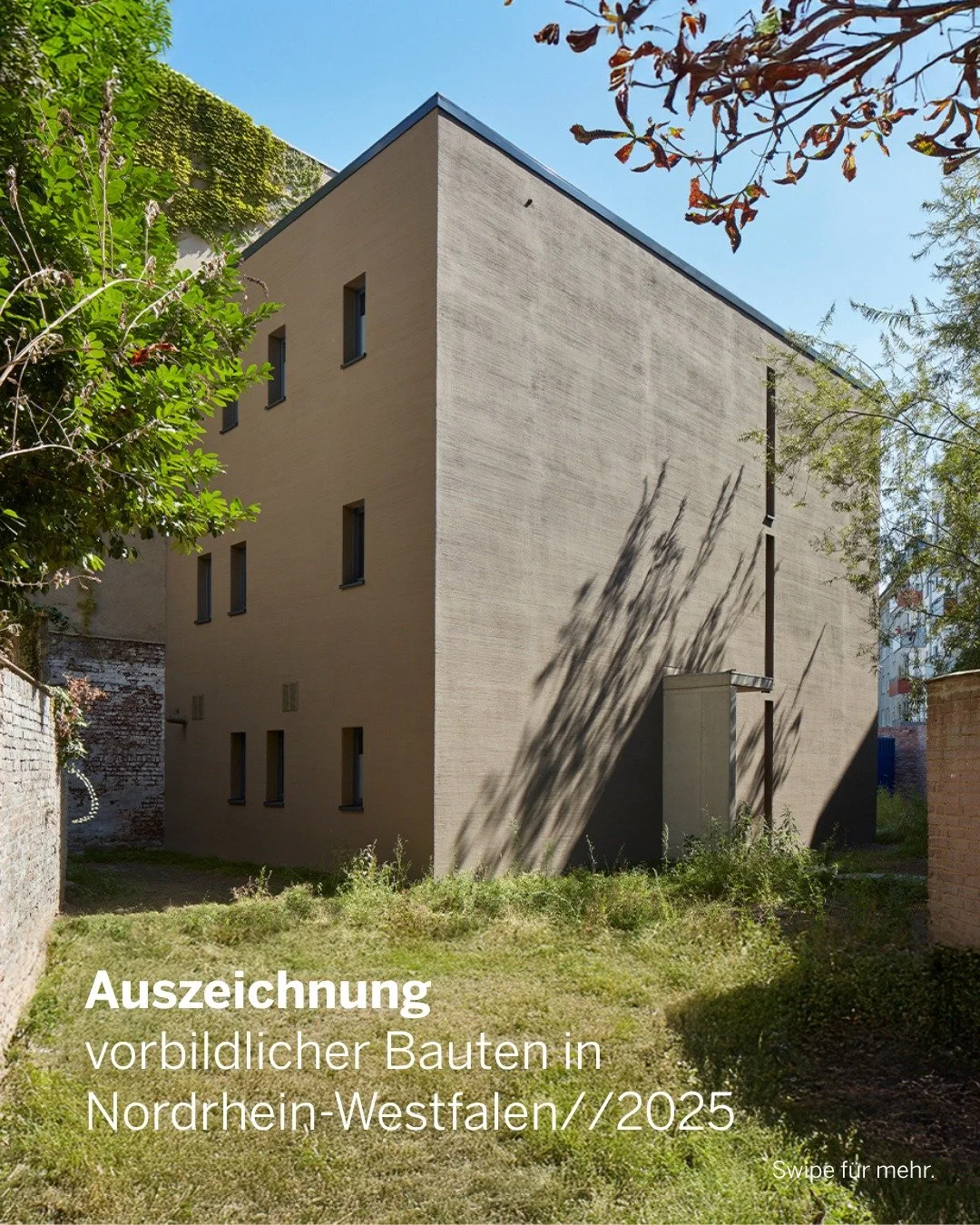 Wir freuen uns sehr, dass unser Projekt &bdquo;Hofgefl&uuml;ster &ndash; Hinterhofbebauung im Herzen D&rsquo;dorfs&ldquo; mit der &bdquo;Auszeichnung vorbildlicher Bauten 2025&ldquo; geehrt wurde.

F&uuml;r uns ist dieses Projekt ein Beispiel daf&uum