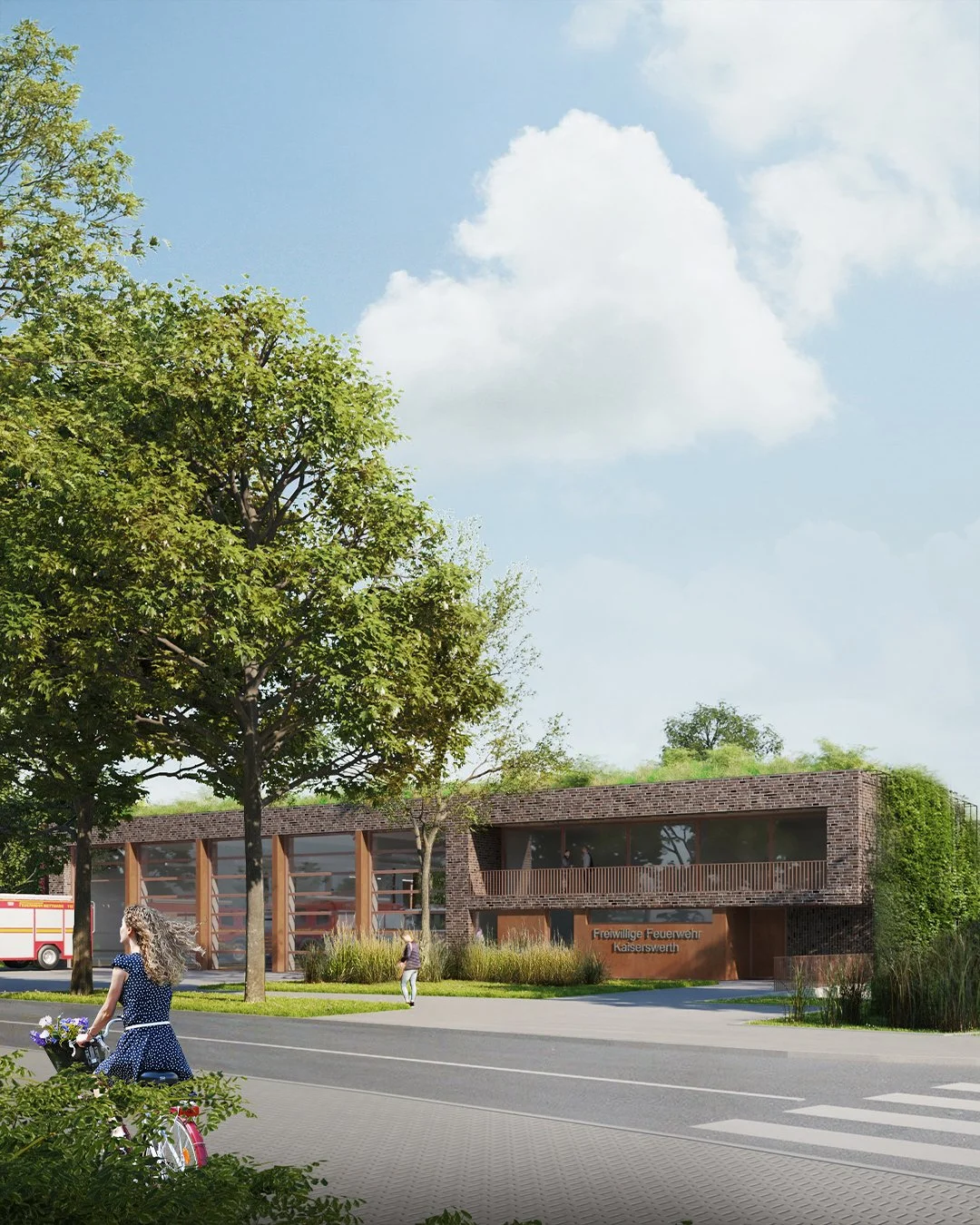Vom ersten Rendering bis zur fertigen Rettungswache 🚒🔥 &ndash; mit der neuen Feuerwache der freiwilligen Feuerwehr Kaiserswerth in Holzhybridbauweise blicken wir mit gro&szlig;er Freude auf den erfolgreichen Abschluss eines spannenden und zukunftsw