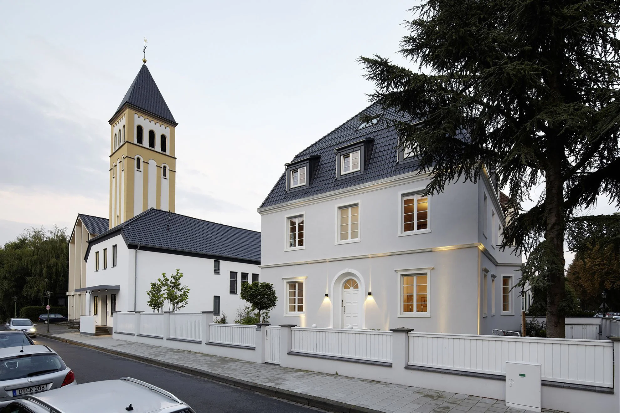 Pfarrhaus Ansicht Straße