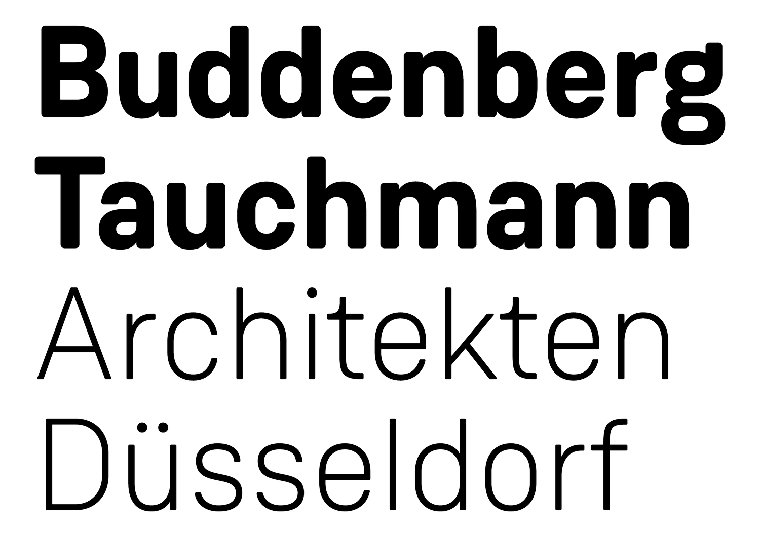 Buddenberg Tauchmann Architekten Düsseldorf