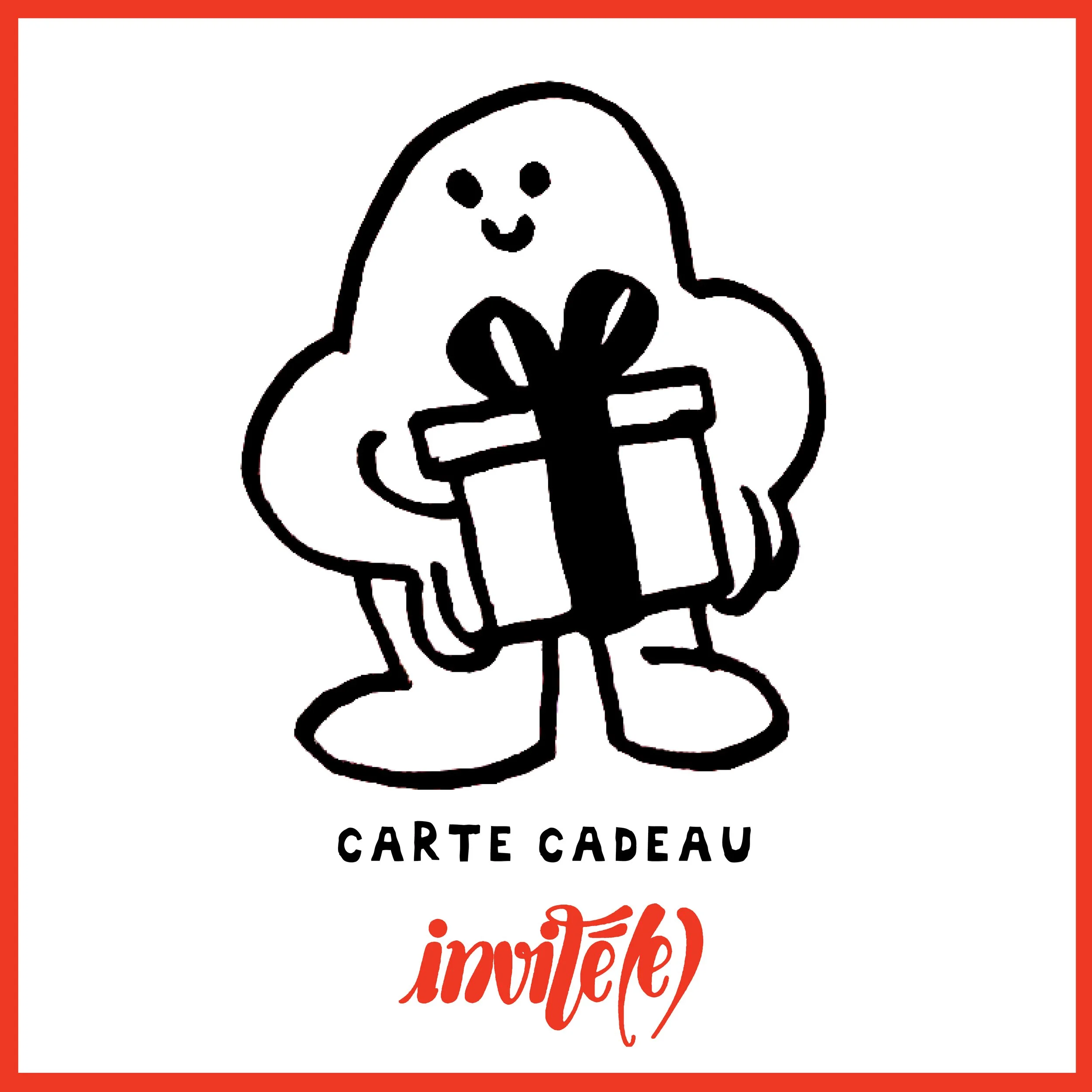 Carte Cadeau Invité(e)