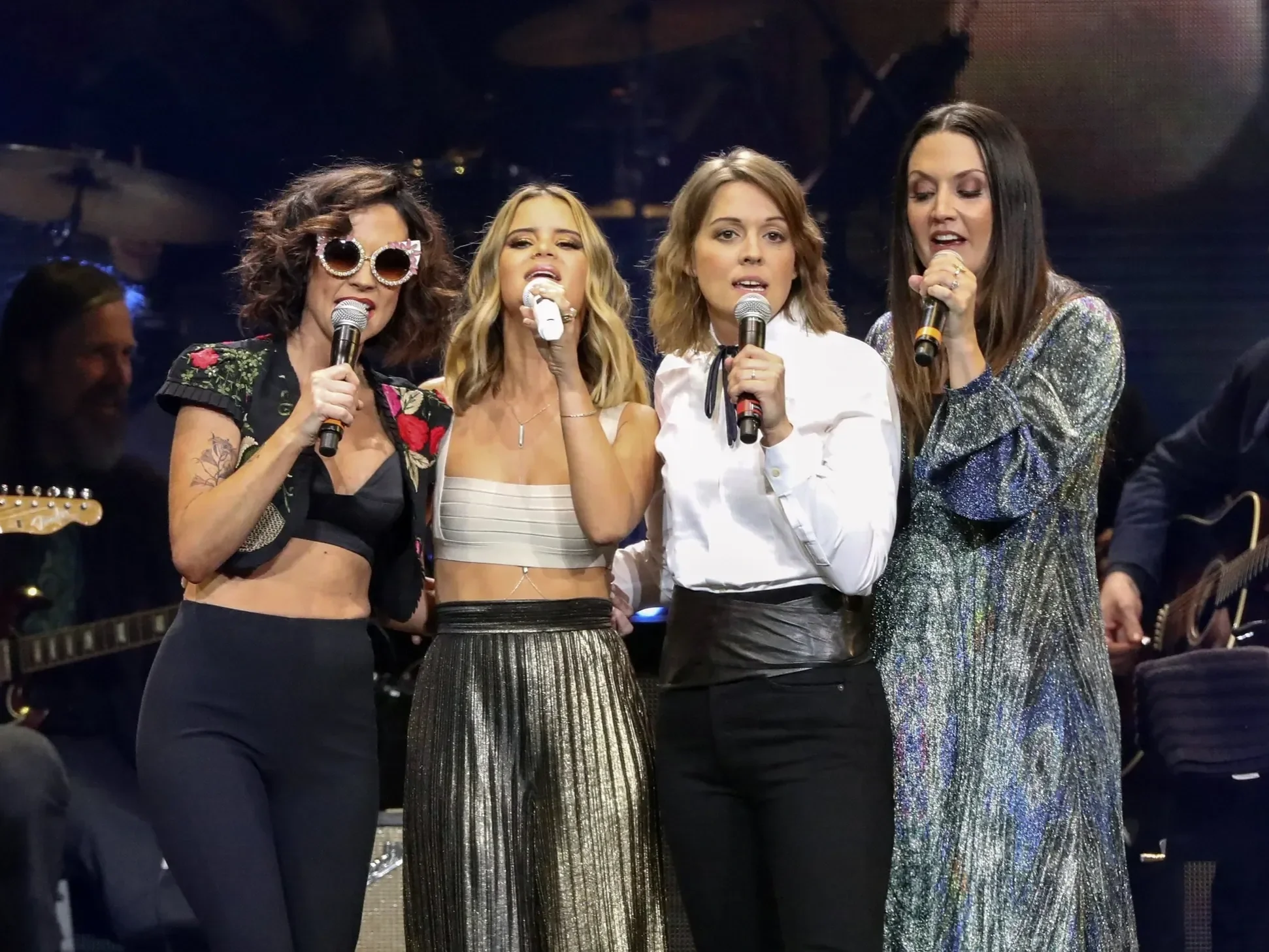 My high school besties were all in choir—and their voices are pretty incredible. I’m tone deaf. Except I also fancy myself an honorary member of the Highwomen. My harmonies sound pretty fantastic (at least to my own ears).


Their music stirs somethi